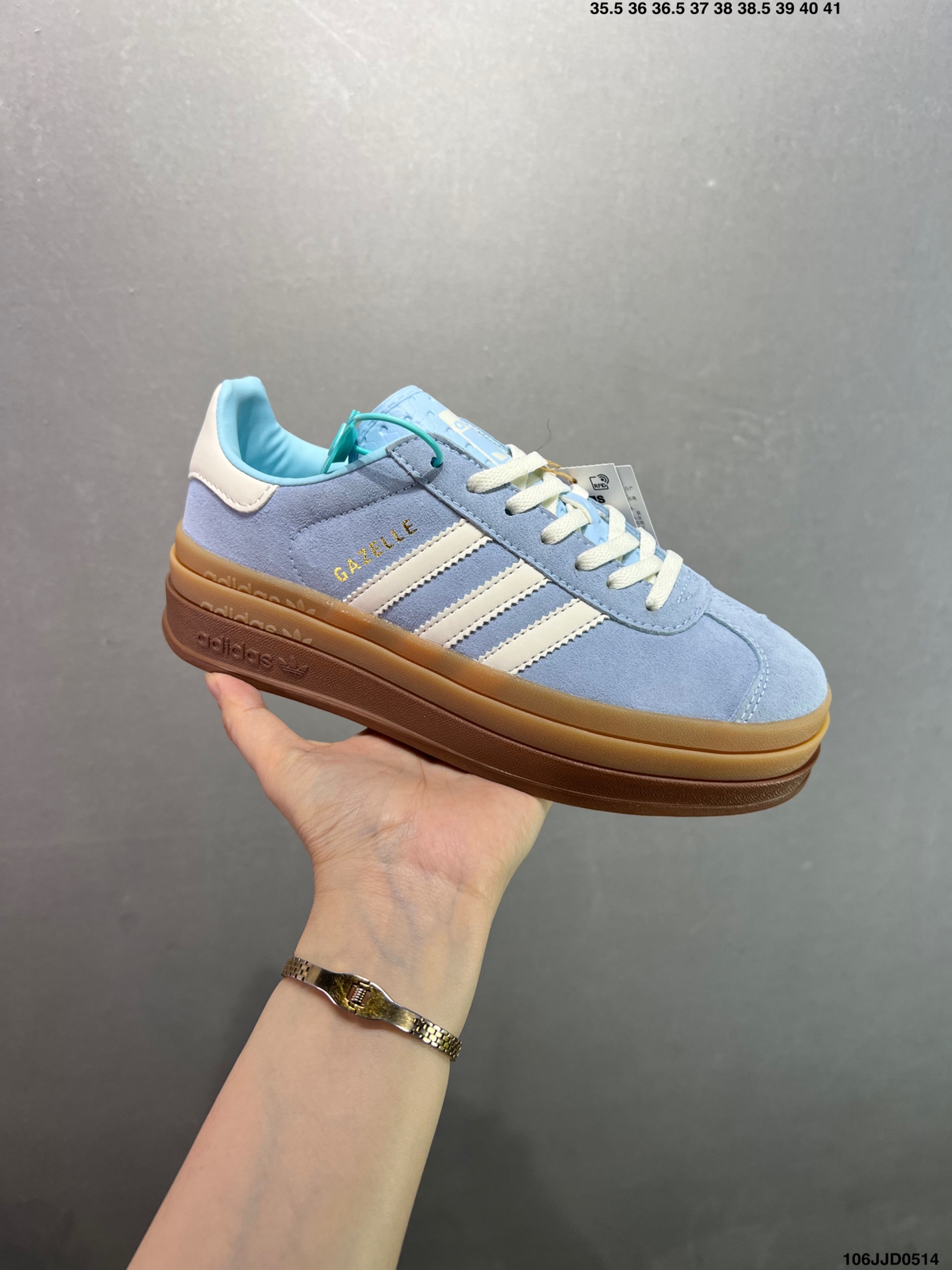 Adidas Originals Gazelle Bold Women's Casual Low-Top Platform Sneakers 3 i1747152262732 1296 0 1