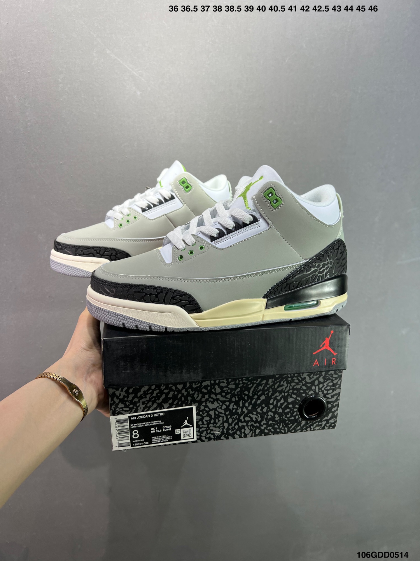 Air Jordan 3 Retro Casual Sneakers - Classic Style & Comfort, All Sizes 10 i1747152320265 9695 0 8