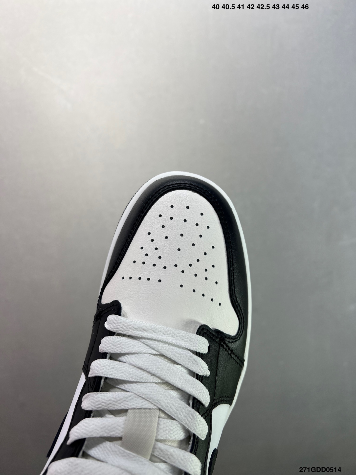 Air Jordan 1 Low Black Toe White Sneakers,HV5968-001, Perfect Details 6 i1747152440332 8963 0 4