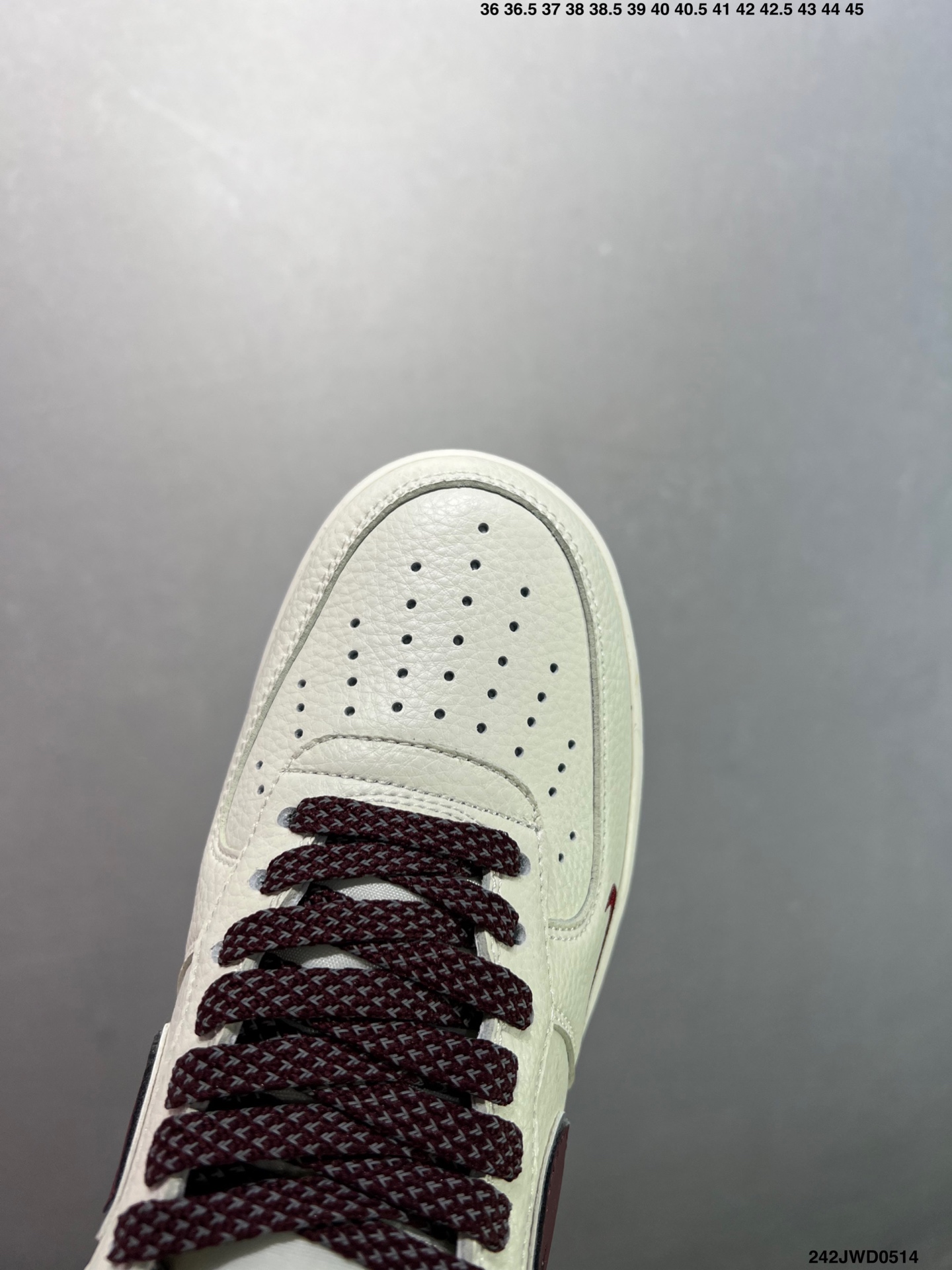 Nike Air Force 1 Low '07 Dream White Burgundy Casual Sneakers 6 i1747152628564 2575 0 4