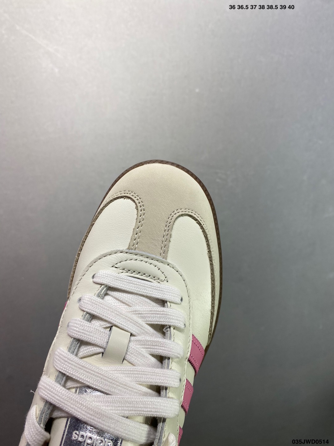 Adidas Samba OG Retro Sneakers with Suede Details and Pink Stripes 6 i1747153984035 9335 0 4
