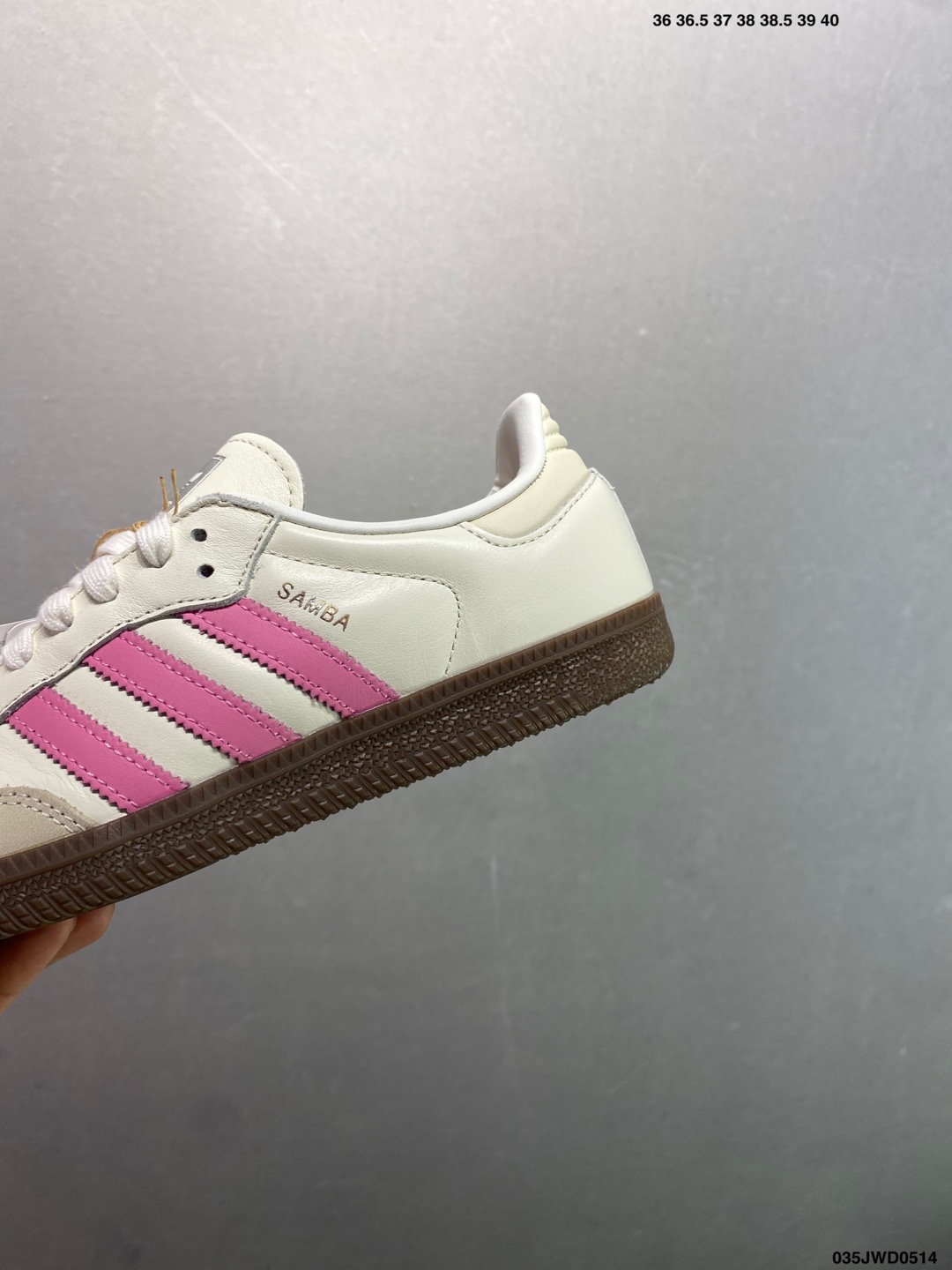 Adidas Samba OG Retro Sneakers with Suede Details and Pink Stripes 7 i1747153984175 4592 0 5