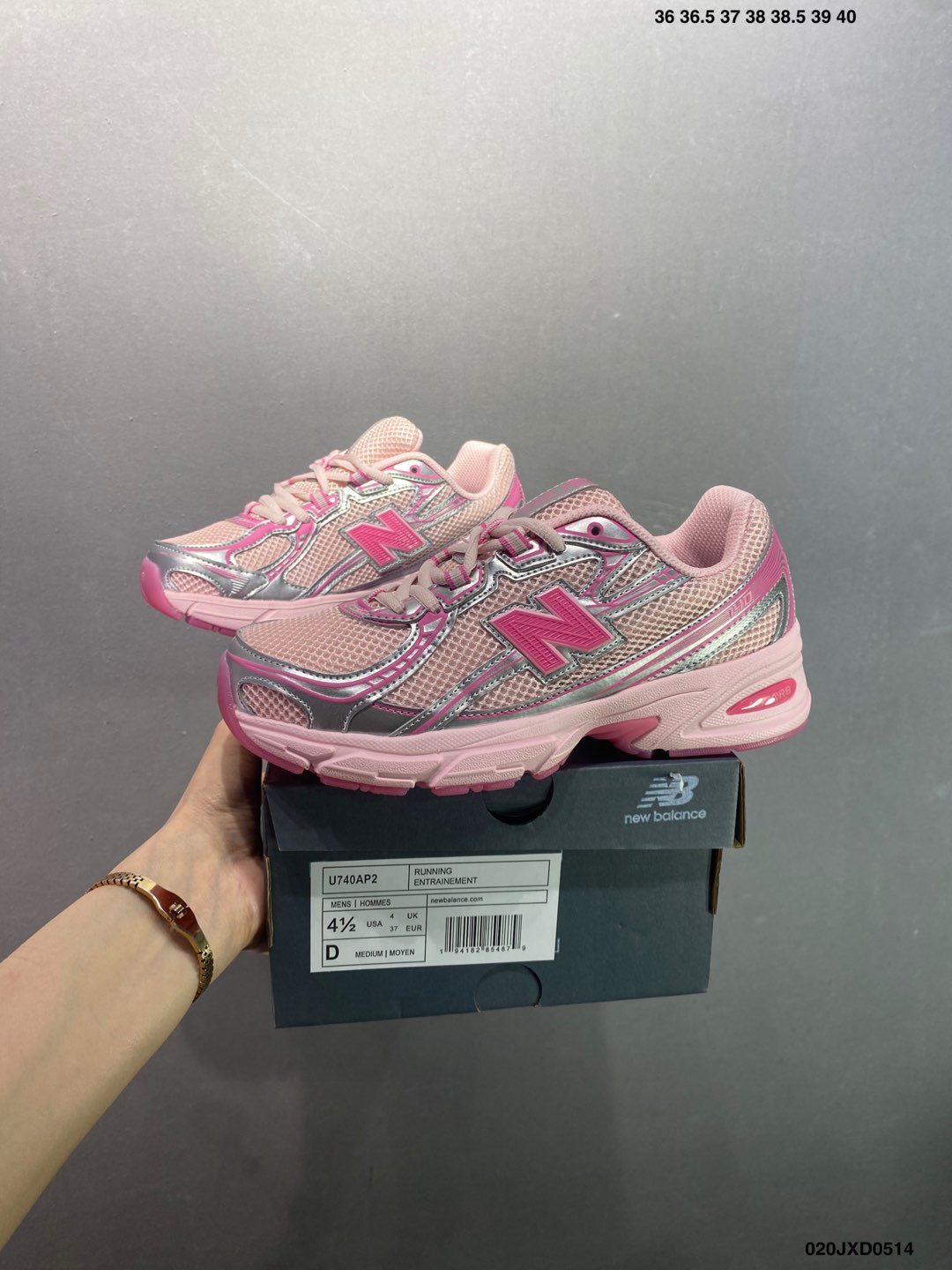 New Balance 740 Series Retro Pink Running Shoes for Men and Women 10 i1747154222184 1086 0 1