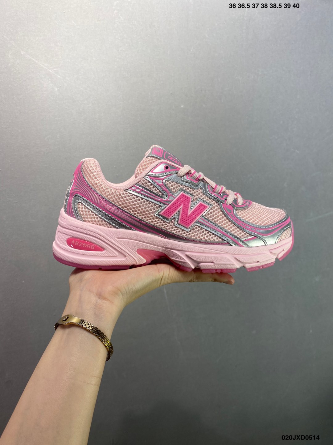 New Balance 740 Series Retro Pink Running Shoes for Men and Women 2 i1747154222250 3554 0 0