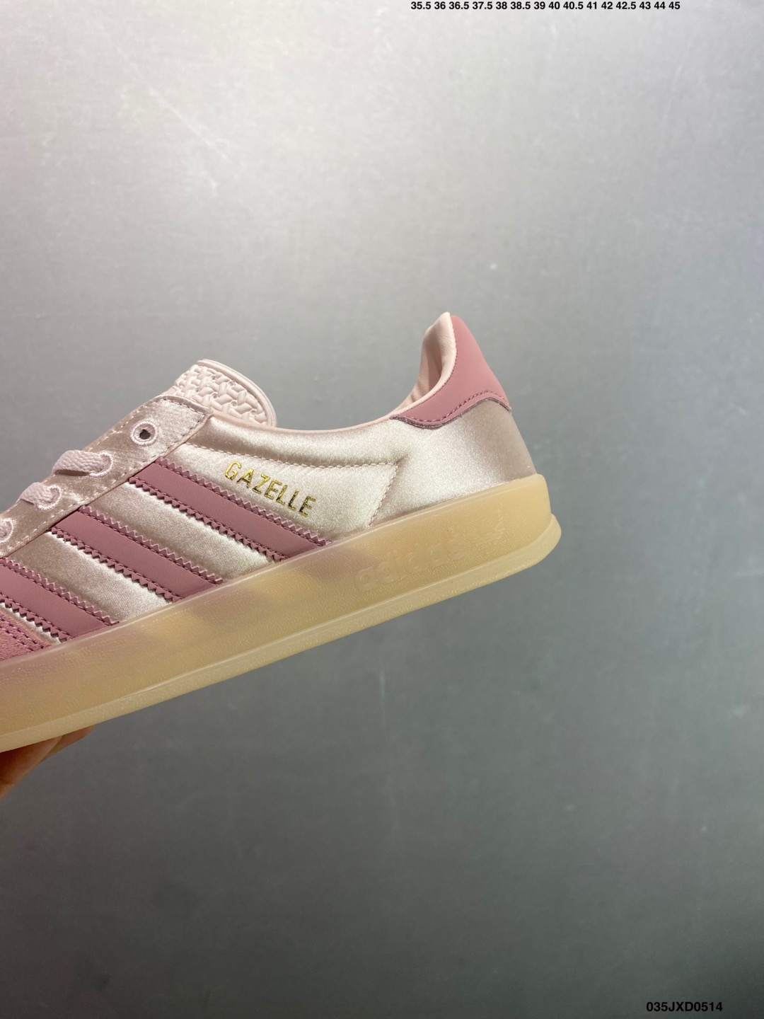 Adidas Originals Gazelle Indoor Pink Suede Leather Sneakers for Women 7 i1747154341204 5989 0 5