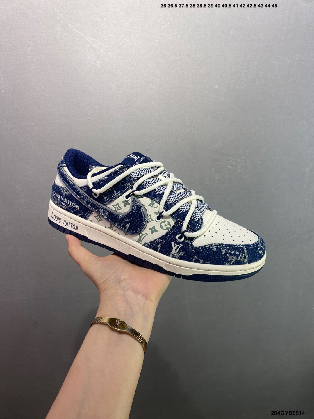 Louis Vuitton x Nike Dunk Low Custom Sneakers - Unique Design & Comfort 3 i1747154400419 1887 0 1