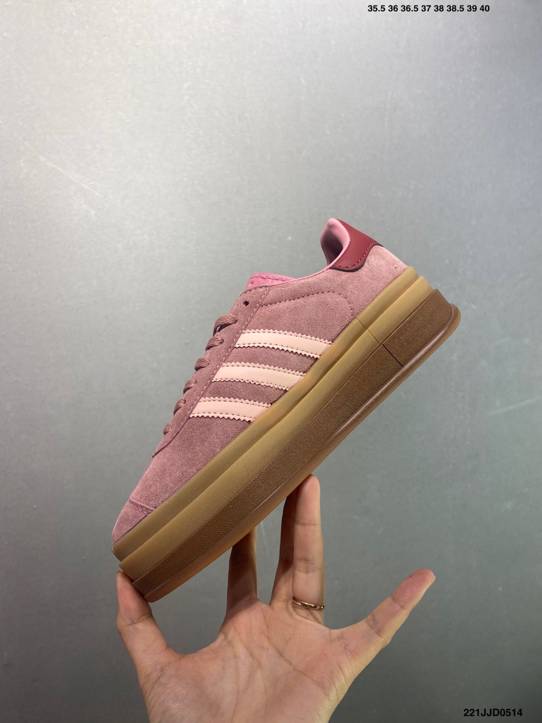 Adidas Gazelle Bold W Low-Top Retro Casual Sneakers - JH9666 4 i1747154622543 6429 0 2