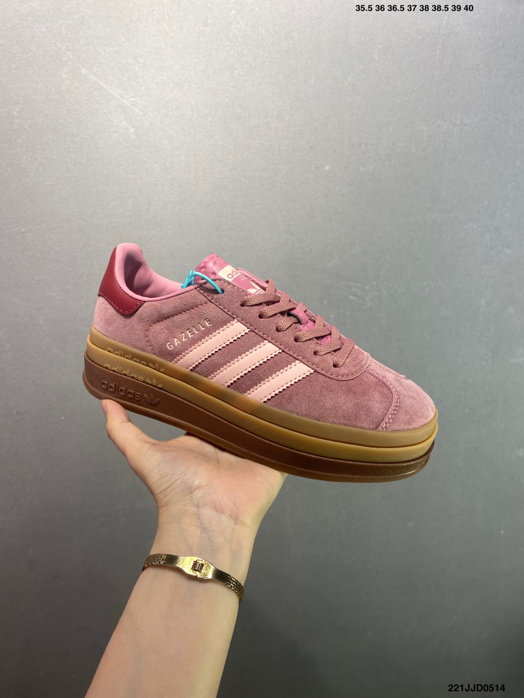 Adidas Gazelle Bold W Low-Top Retro Casual Sneakers - JH9666 3 i1747154622608 826 0 1