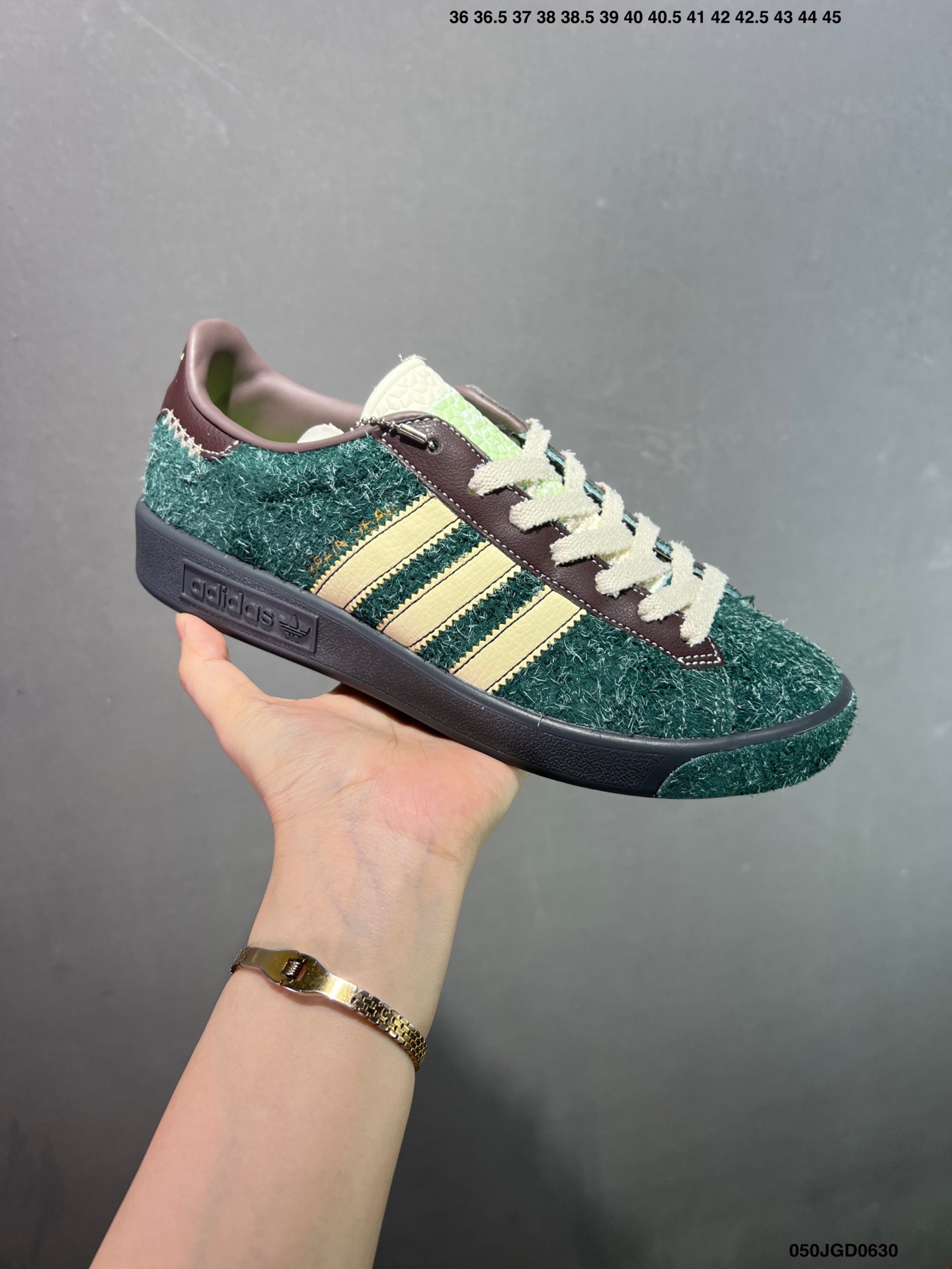 ️ ✅Brain Dead x Adidas Originals Forest Hills Core 阿迪达斯 舒适时尚薄底 防滑耐磨 低帮 板鞋 ID:050JGD0630