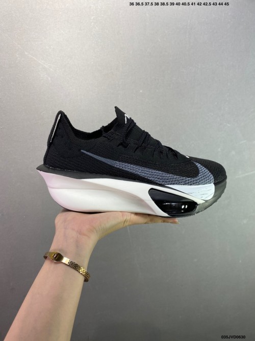 Nike Air Zoom Alphafly NEXT% 3 Marathon Running Shoes - Black/White 1 Nike Air Zoom Alphafly NEXT% 3 Marathon Running Shoes - Black/White