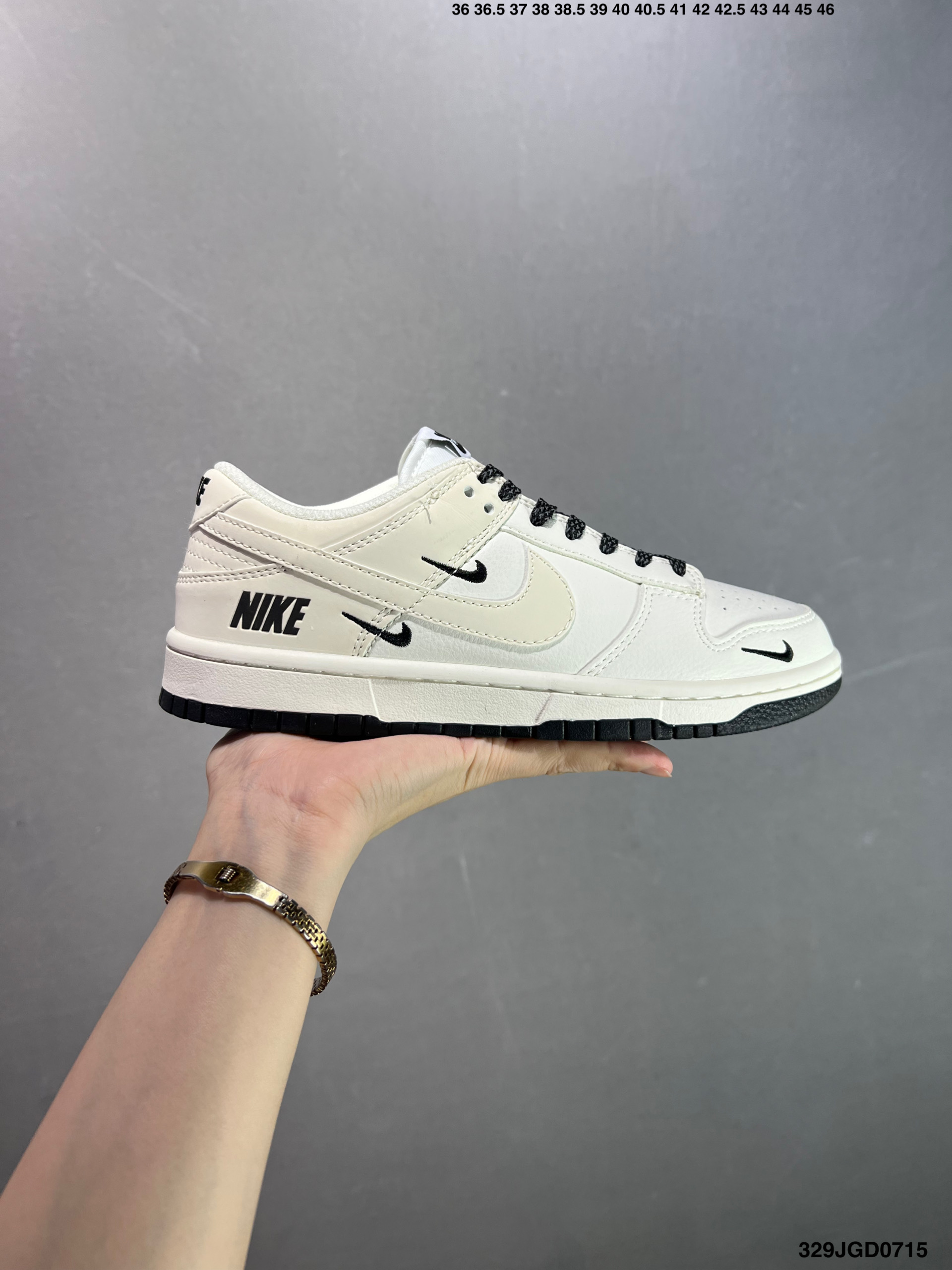 Nk SB Dunk Low 联名三勾 配色 低帮休闲运动滑板板鞋 NK5639-323 #3M反光 纯正版型 定制鞋盒 皮料切割干净无任何毛边 细节完美 超高清洁度 (半)ID:329JGD0715