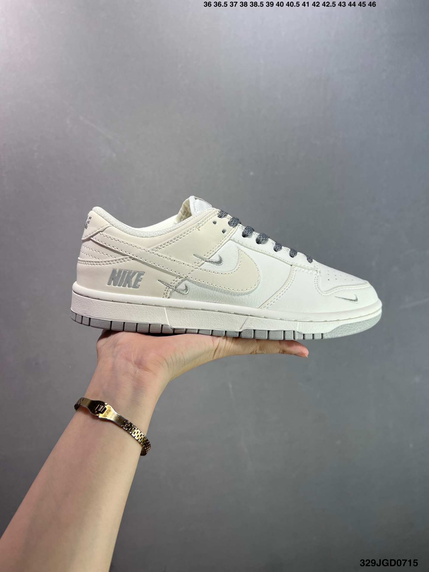 Nk SB Dunk Low 联名三勾 配色 低帮休闲运动滑板板鞋 NK5639-323 #3M反光 纯正版型 定制鞋盒 皮料切割干净无任何毛边 细节完美 超高清洁度 (半)ID:329JGD0715