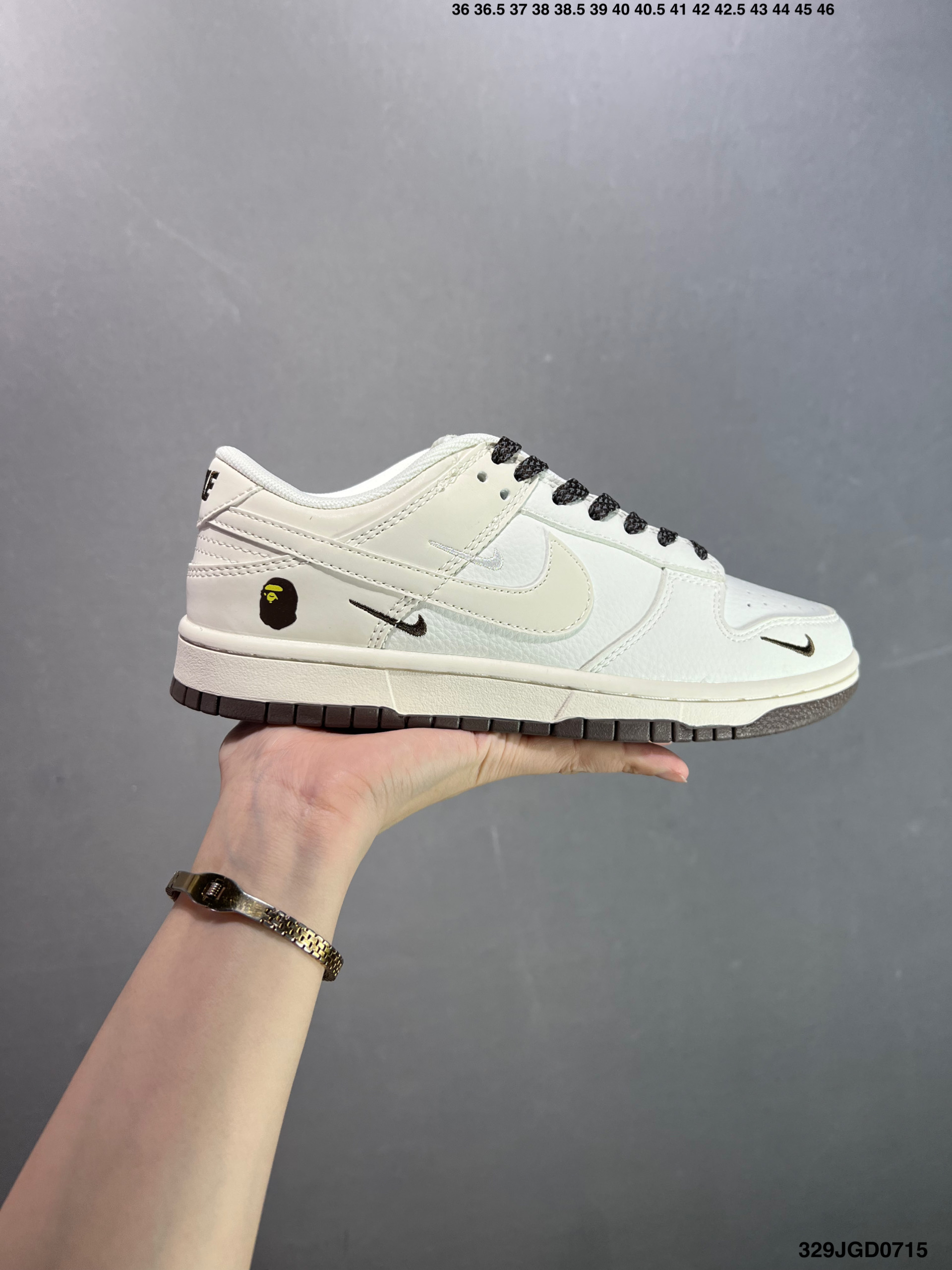 Nk SB Dunk Low 联名三勾 配色 低帮休闲运动滑板板鞋 NK5639-323 #3M反光 纯正版型 定制鞋盒 皮料切割干净无任何毛边 细节完美 超高清洁度 (半)ID:329JGD0715