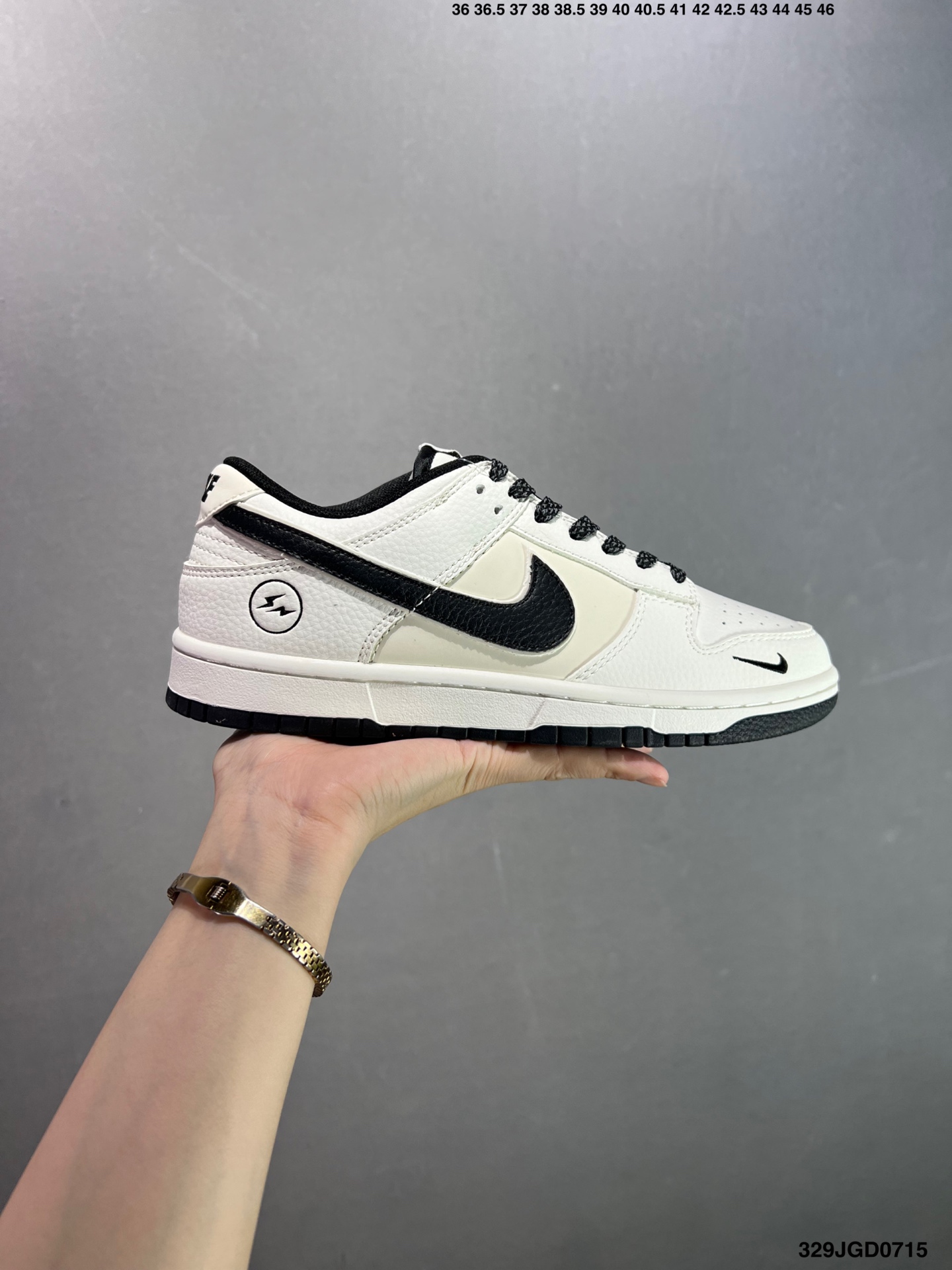 Nk SB Dunk Low 联名三勾 配色 低帮休闲运动滑板板鞋 NK5639-323 #3M反光 纯正版型 定制鞋盒 皮料切割干净无任何毛边 细节完美 超高清洁度 (半)ID:329JGD0715