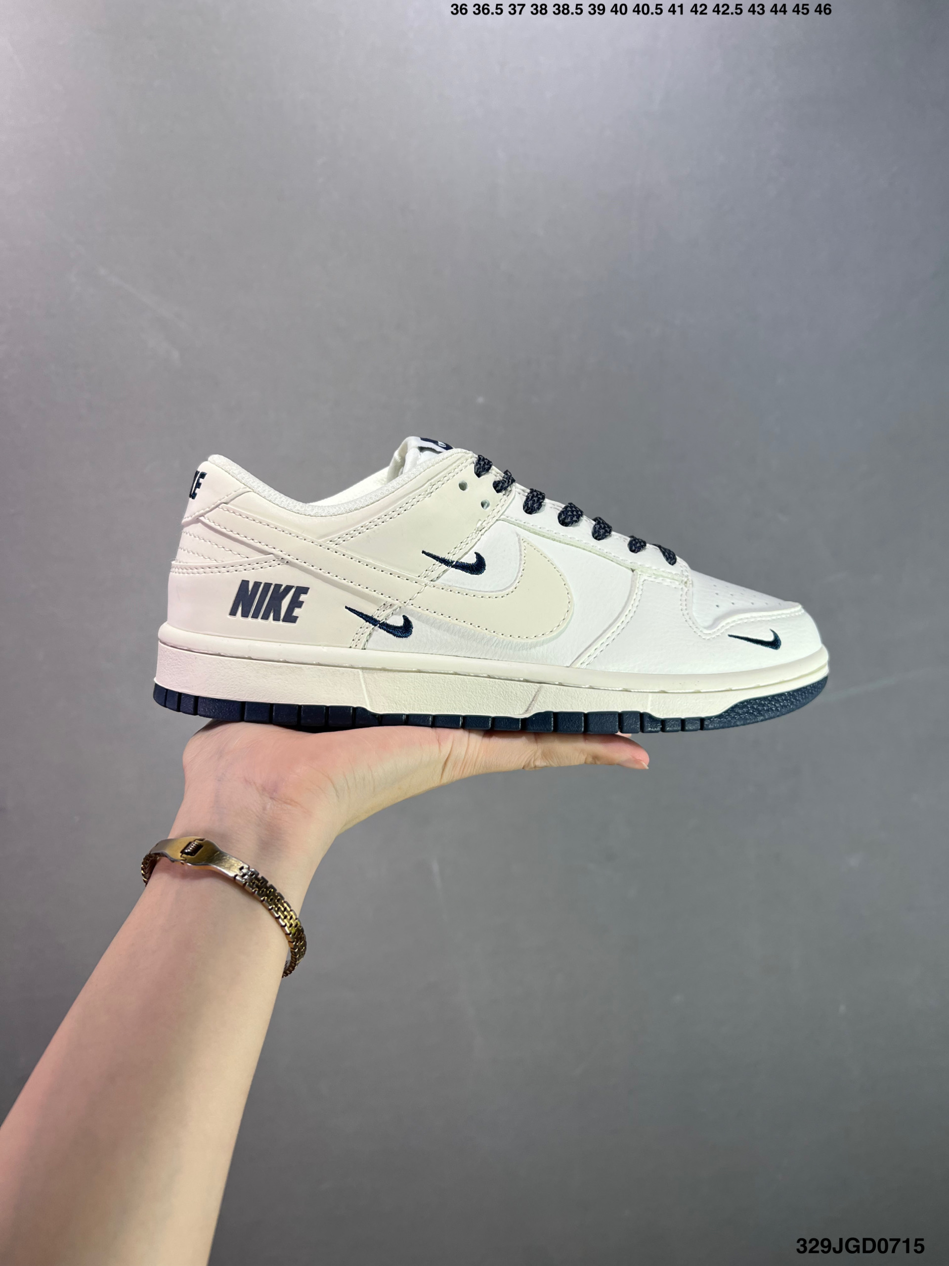 Nk SB Dunk Low 联名三勾 配色 低帮休闲运动滑板板鞋 NK5639-323 #3M反光 纯正版型 定制鞋盒 皮料切割干净无任何毛边 细节完美 超高清洁度 (半)ID:329JGD0715