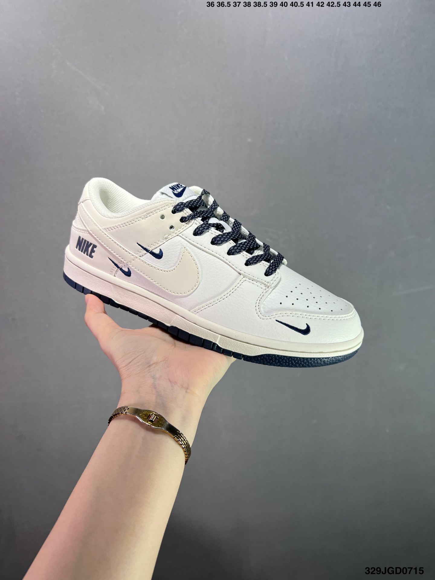 Nk SB Dunk Low 联名三勾 配色 低帮休闲运动滑板板鞋 NK5639-323 #3M反光 纯正版型 定制鞋盒 皮料切割干净无任何毛边 细节完美 超高清洁度 (半)ID:329JGD0715