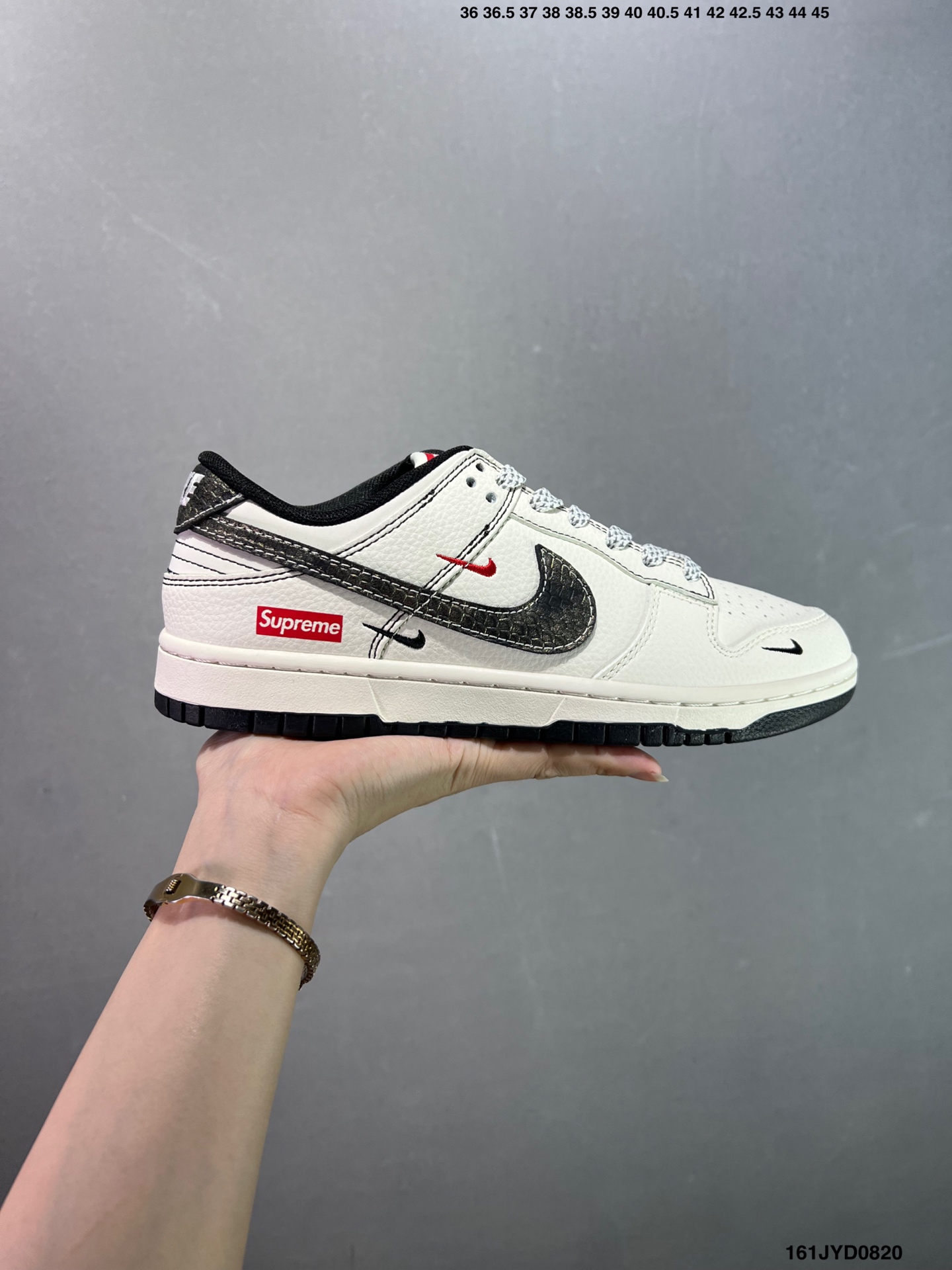 NK Dunk Low Retro "DIY" Custom Low-Top Casual Sneakers - Premium Leather