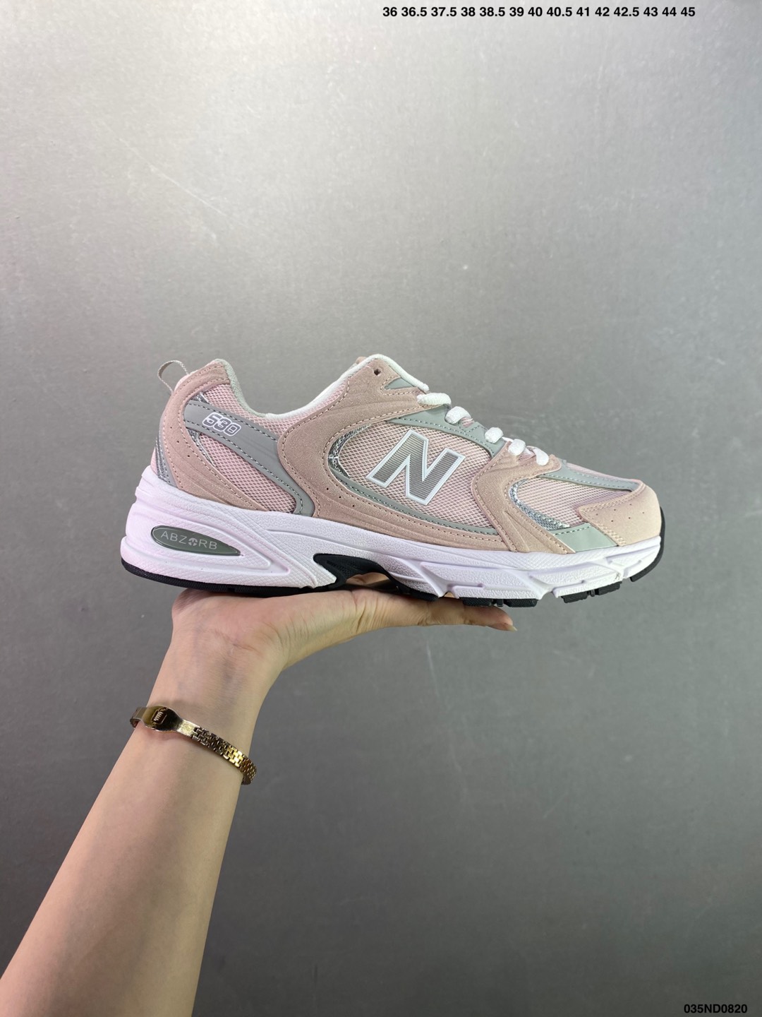 New Balance 530 Pink/White Women's Running Shoes - Classic Style