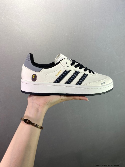Adidas Samba x BAPE Low-Top Sneakers - Comfortable & Durable Street Style 1 Adidas Samba x BAPE Low-Top Sneakers - Comfortable & Durable Street Style