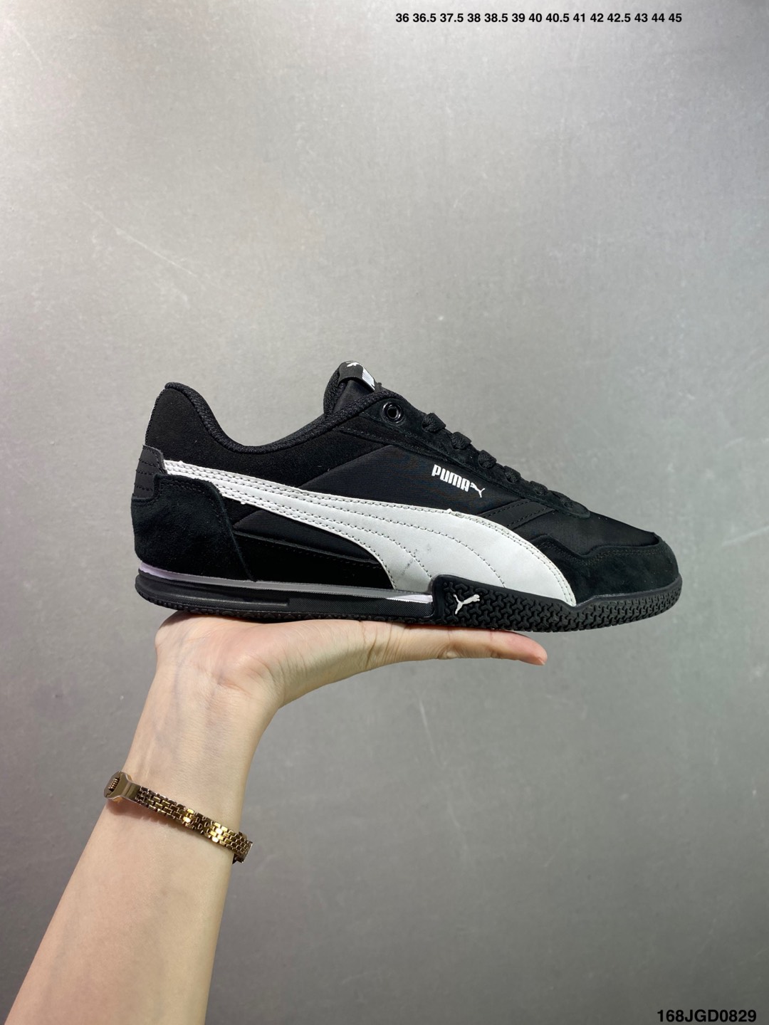 💰120 ✅PUMA BELLA DONNA NYLON 时尚舒适 减震透气 低帮 生活休闲鞋 彪马复古板鞋 货号：403554 03 尺码：36 36.5 37.5 38 38.5 39 40 40.5 41 42 ID：168JGD0829