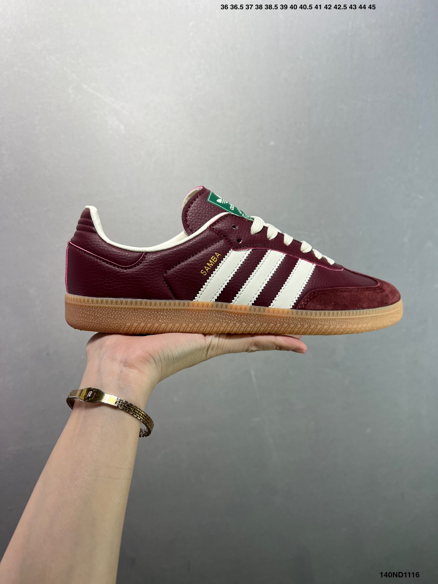 Adidas Originals Samba OG 阿迪达斯三叶草 桑巴舞系列绅士德训足球风百搭低帮休闲运动板鞋 货号:JR0892 编码:140ND1116