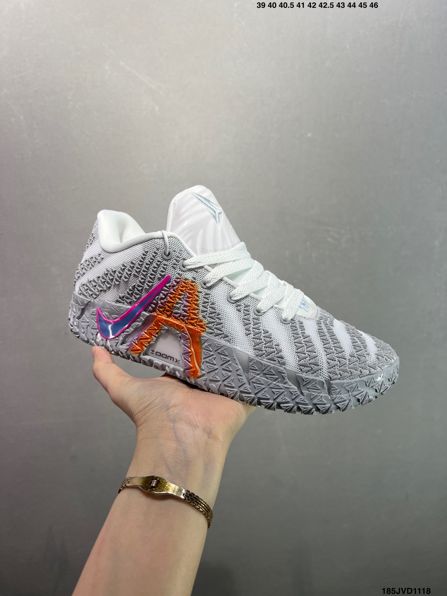 🈴️💰170
公司级✅Nike JA 3 莫兰特3代 耐克时尚百搭 耐磨透气 低帮篮球鞋
货号:HF2793-605
尺码:36 36.5 37.5 38 38.5 39 40 40.5 41 42 42.5 43 44 45 46
编码:185JVD1118