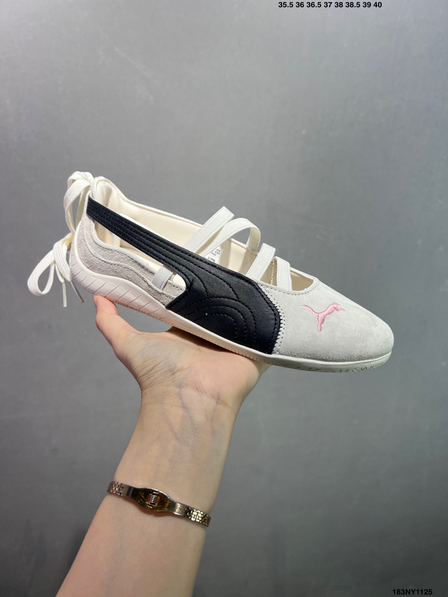 🈴️💰95
✅Puma Speedcat Ballet WNS彪马 防滑耐磨 生活休闲运动 芭蕾鞋
官方货号:406758-02
尺码:35 36 37 37.5 38 38.5 39 40 40.5 41 42
编码：183NY1125