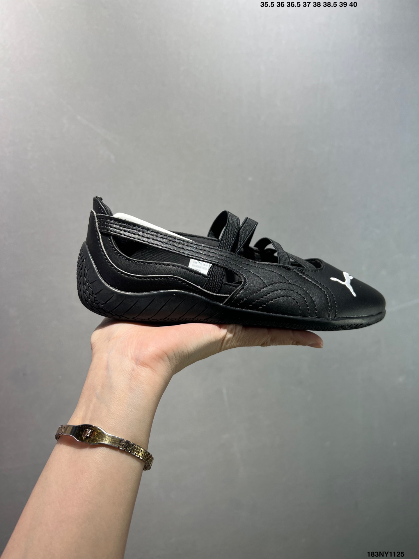 💰95
✅Puma Speedcat Ballet WNS彪马 防滑耐磨 生活休闲运动 芭蕾鞋
官方货号:406758-02
尺码:35 36 37 37.5 38 38.5 39 40 40.5 41 42
编码：183NY1125