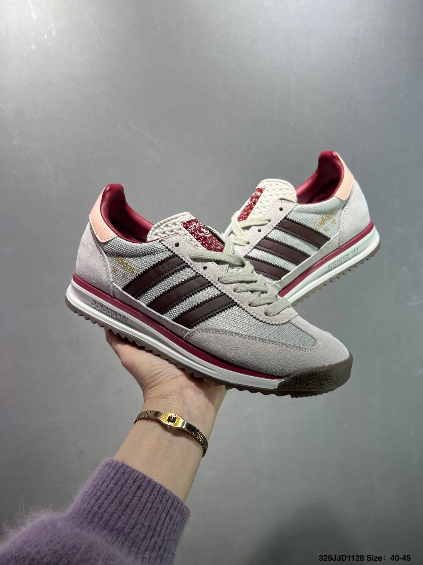 🈴️💰110 ✅阿迪达斯Adidas SL 72 RTN三叶草复古休闲跑步鞋休闲运动鞋 货号:ID1031 尺码:36 36.5 37 38 38.5 39 40 40.5 41 42 42.5 43 44 45 ID:329JJD1128