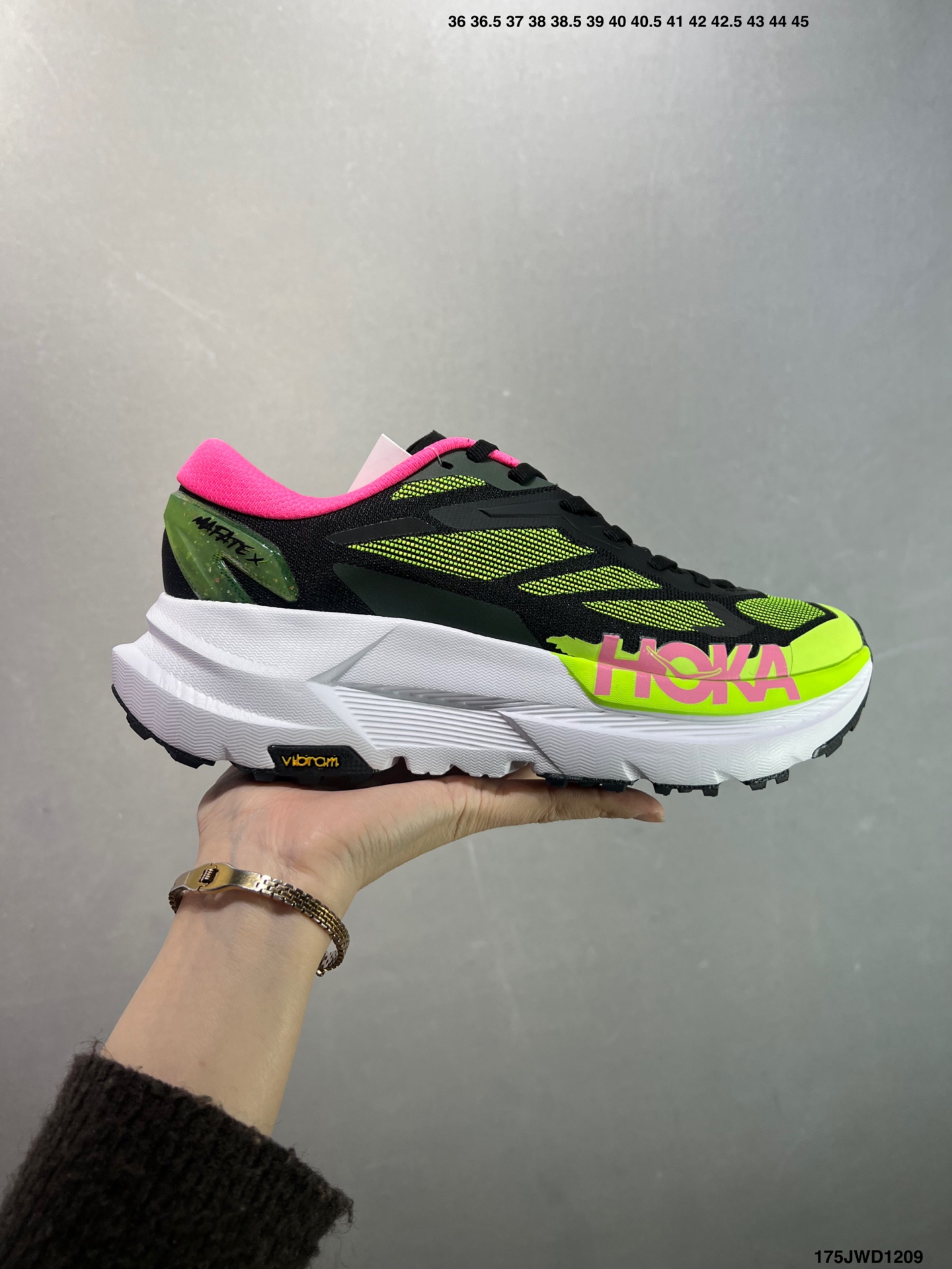 💰170 公司级✅HOKA ONE ONE M MAFATE X 时尚舒适 织物减震防滑支撑低帮 越野跑步鞋 货号:1161998 尺码:36 36.5 37.5 38 38.5 39 40 40.5 41 42 42.5 43 44 45 ID:175JWD1209