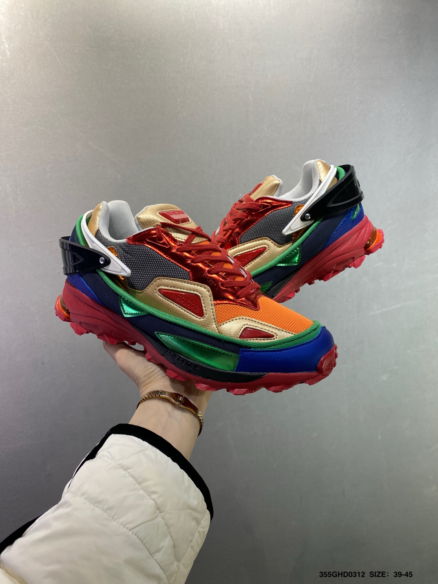 RAF SIMONS Cylon-21 ”水泡“ 先锋潮流 复古低帮休闲鞋