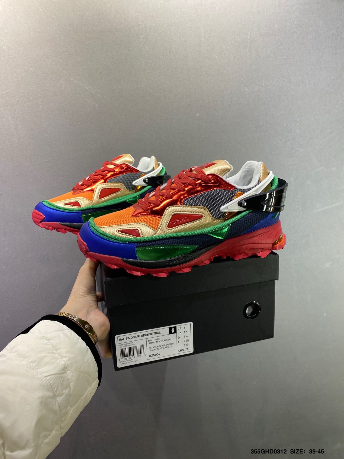 RAF SIMONS Cylon-21 ”水泡“ 先锋潮流 复古低帮休闲鞋