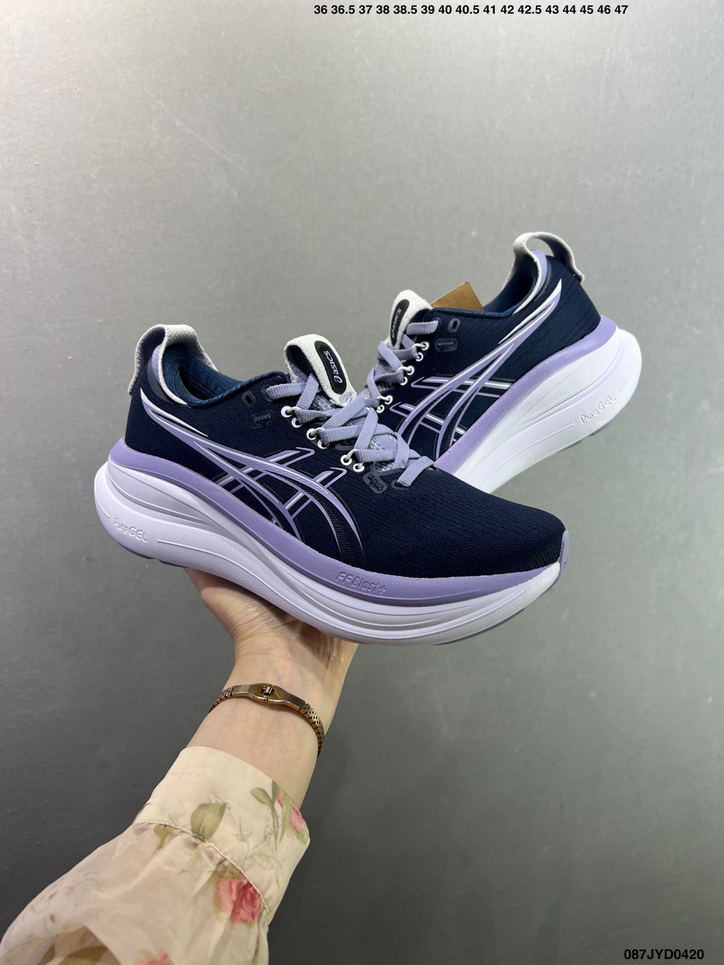 Asics GEL-Nimbus 28 复古潮流 低帮 休闲跑步鞋