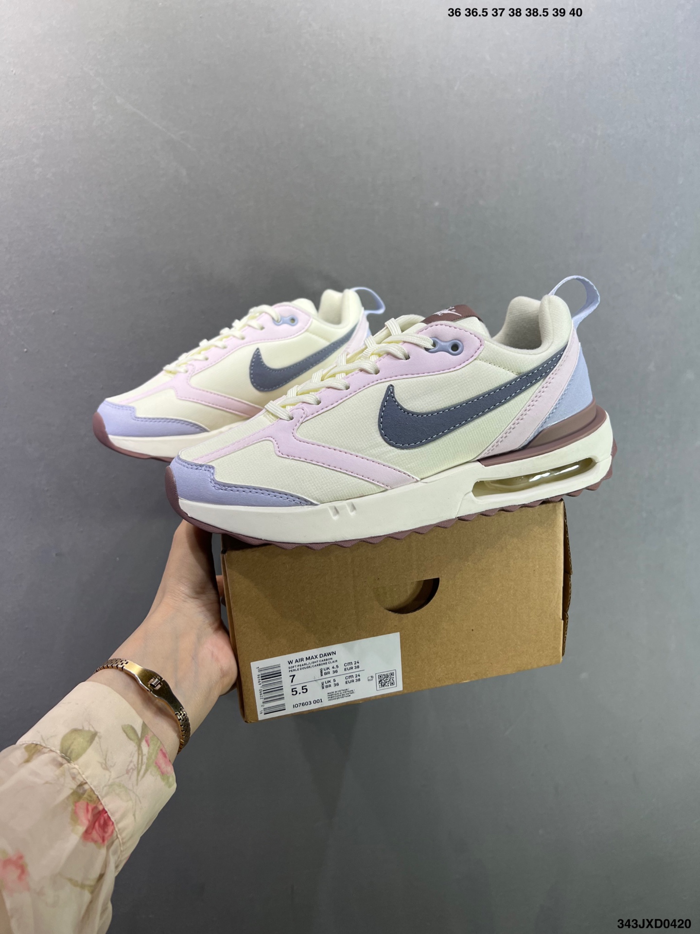 NK Air Max Dawn 黎明系列低帮气垫百搭休闲运动慢跑鞋 DV1487-162-High Quatity Cheap Brand wholesale wholesaler seller Clothes Bags handbags Sneakers Top Fashion Clothing Shoes from China Factory Chinese suppliers best Quality Beautiful Price NK Air Max Dawn 黎明系列低帮气垫百搭休闲运动慢跑鞋 DV1487-162