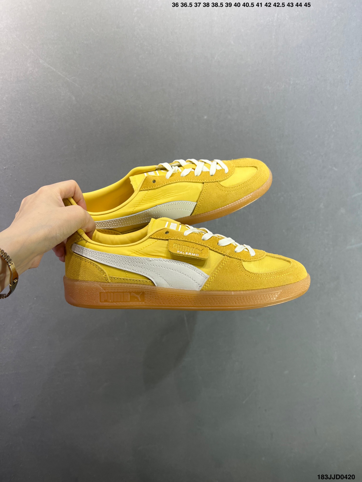 Puma Palermo 复古单品彪马 防滑耐磨低帮德训板鞋 399341-02-High Quatity Cheap Brand wholesale wholesaler seller Clothes Bags handbags Sneakers Top Fashion Clothing Shoes from China Factory Chinese suppliers best Quality Beautiful Price Puma Palermo 复古单品彪马 防滑耐磨低帮德训板鞋 399341-02