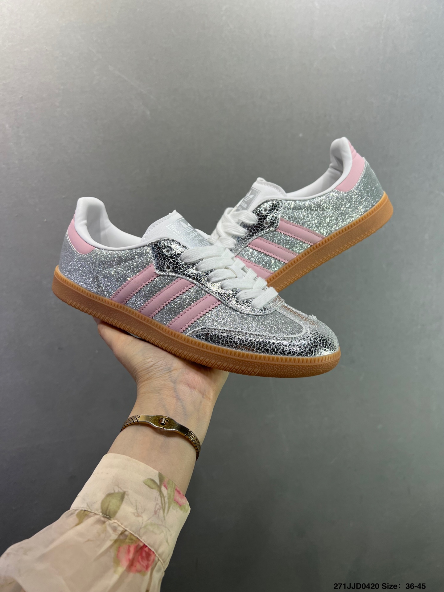 Adidas Originals Samba 阿迪达斯 桑巴舞系列绅士德训足球风百搭低帮休闲运动板鞋 JR0891