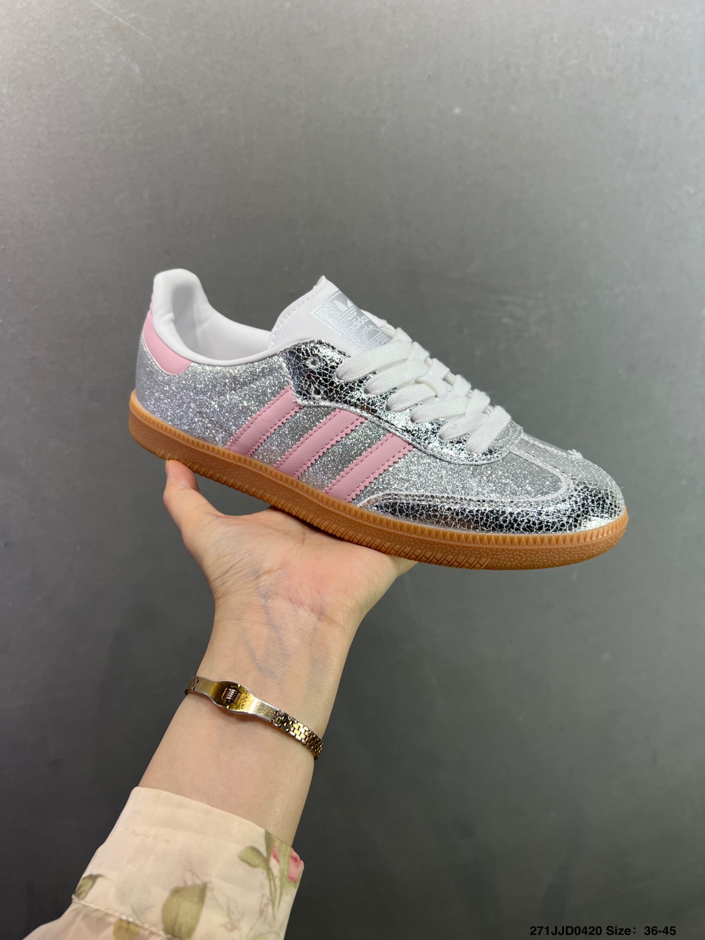 Adidas Originals Samba 阿迪达斯 桑巴舞系列绅士德训足球风百搭低帮休闲运动板鞋 JR0891
