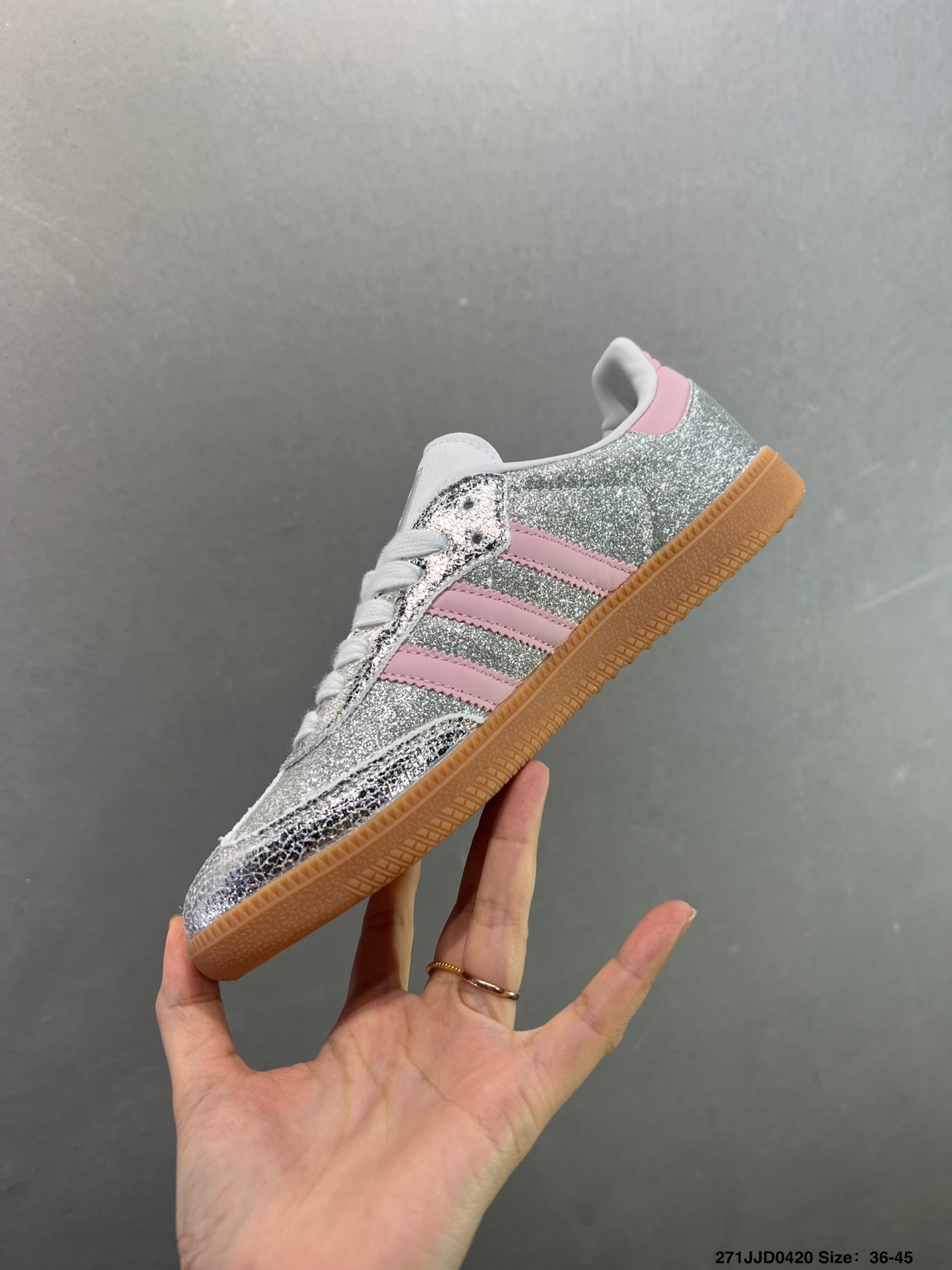 Adidas Originals Samba 阿迪达斯 桑巴舞系列绅士德训足球风百搭低帮休闲运动板鞋 JR0891