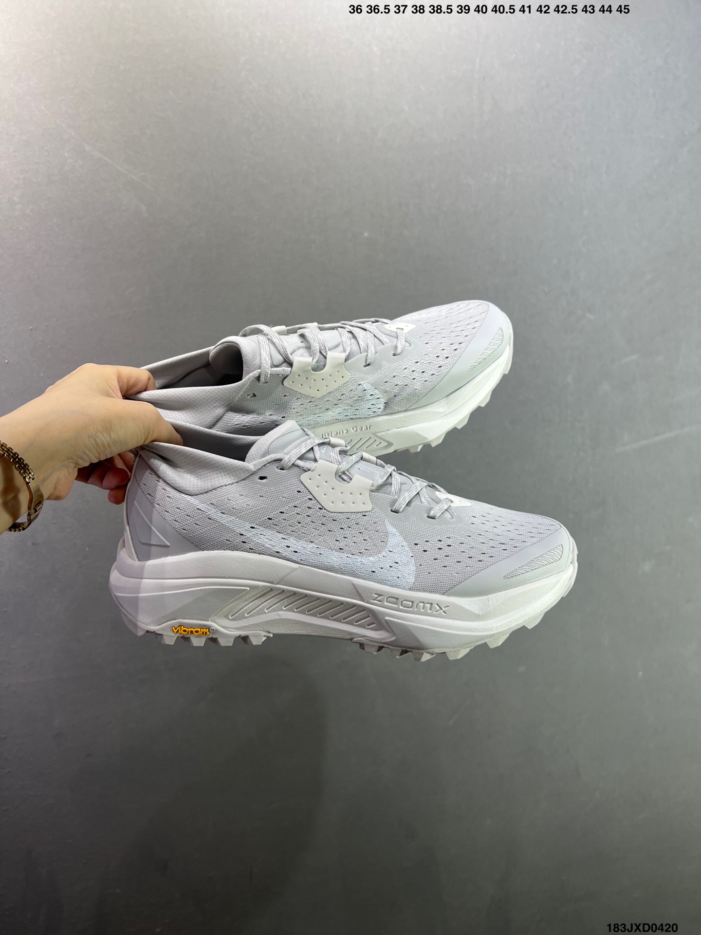 Nike ACG Zegama Trail 运动户外百搭 织物减震防滑透气 耐克 低帮 越野跑步鞋 HV8113-011