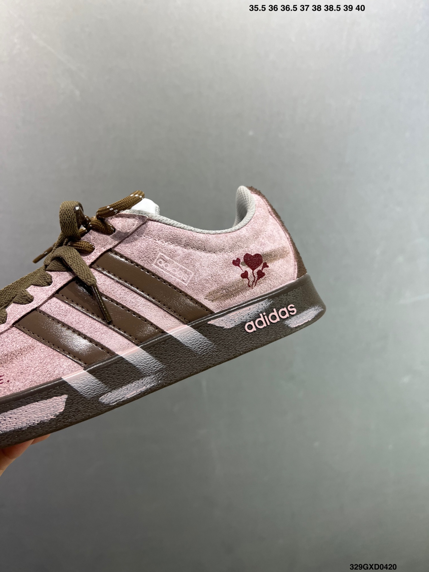 Adidas Vl Court Classic ‘DIY’定制 阿迪达斯 运动休闲 低帮德训T头鞋 HQ1802