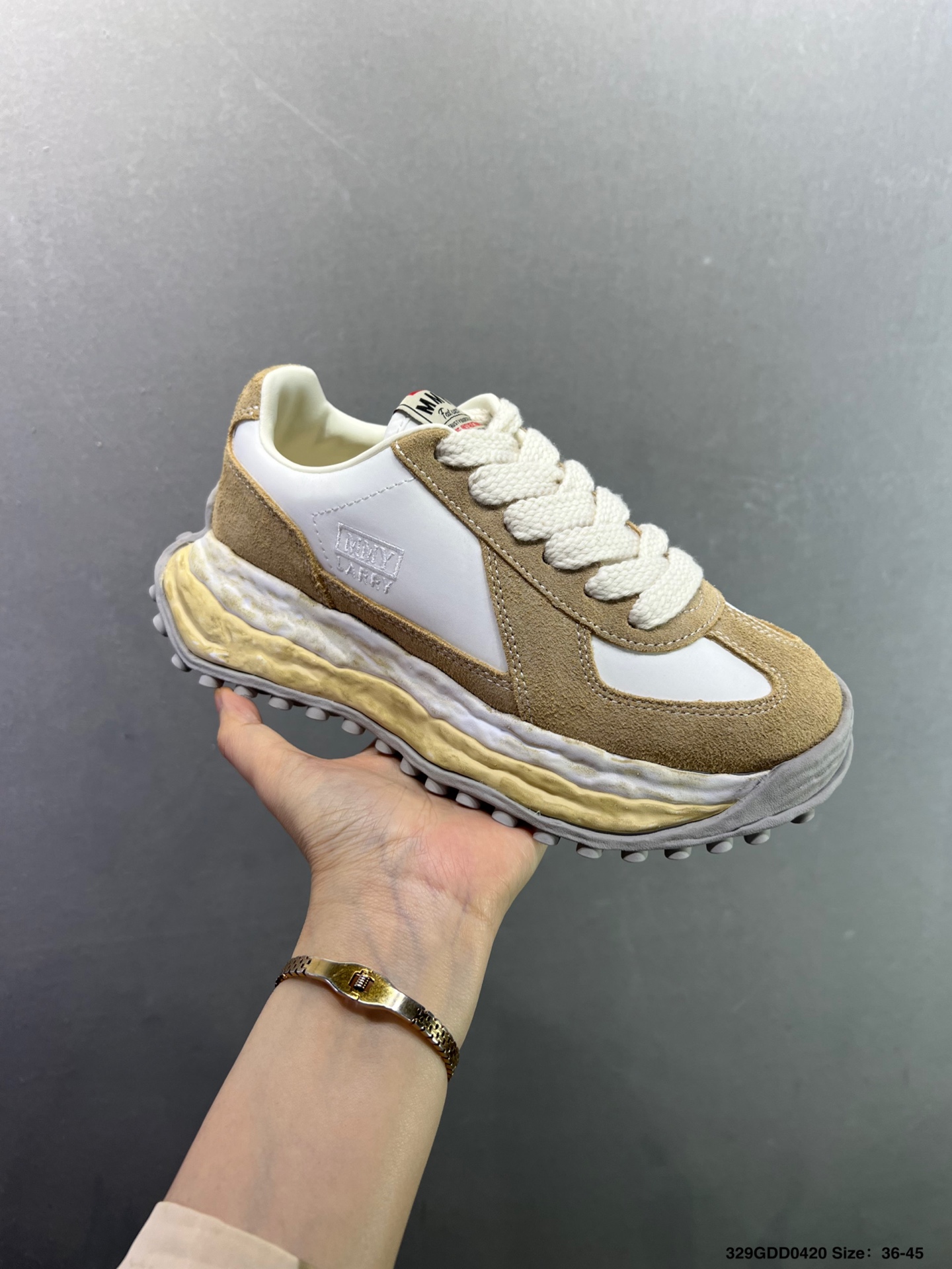 MMY/Maison MIHARA YASUHIRO Original Sole Canvas Low 变形溶解雪糕底低帮帆布拼接面料 休闲百搭板鞋-High Quatity Cheap Brand wholesale wholesaler seller Clothes Bags handbags Sneakers Top Fashion Clothing Shoes from China Factory Chinese suppliers best Quality Beautiful Price MMY/Maison MIHARA YASUHIRO Original Sole Canvas Low 变形溶解雪糕底低帮帆布拼接面料 休闲百搭板鞋