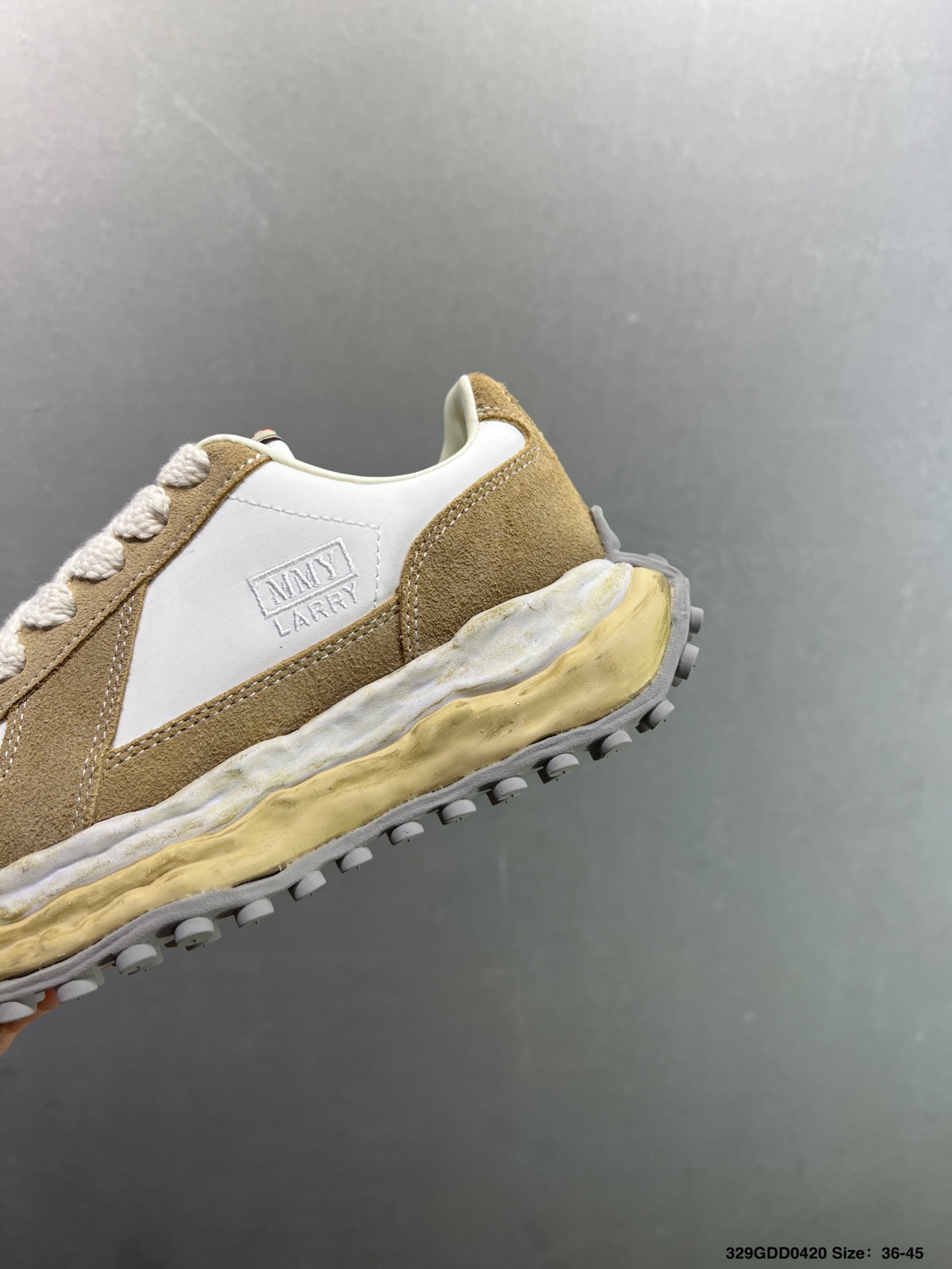 MMY/Maison MIHARA YASUHIRO Original Sole Canvas Low 变形溶解雪糕底低帮帆布拼接面料 休闲百搭板鞋-High Quatity Cheap Brand wholesale wholesaler seller Clothes Bags handbags Sneakers Top Fashion Clothing Shoes from China Factory Chinese suppliers best Quality Beautiful Price MMY/Maison MIHARA YASUHIRO Original Sole Canvas Low 变形溶解雪糕底低帮帆布拼接面料 休闲百搭板鞋