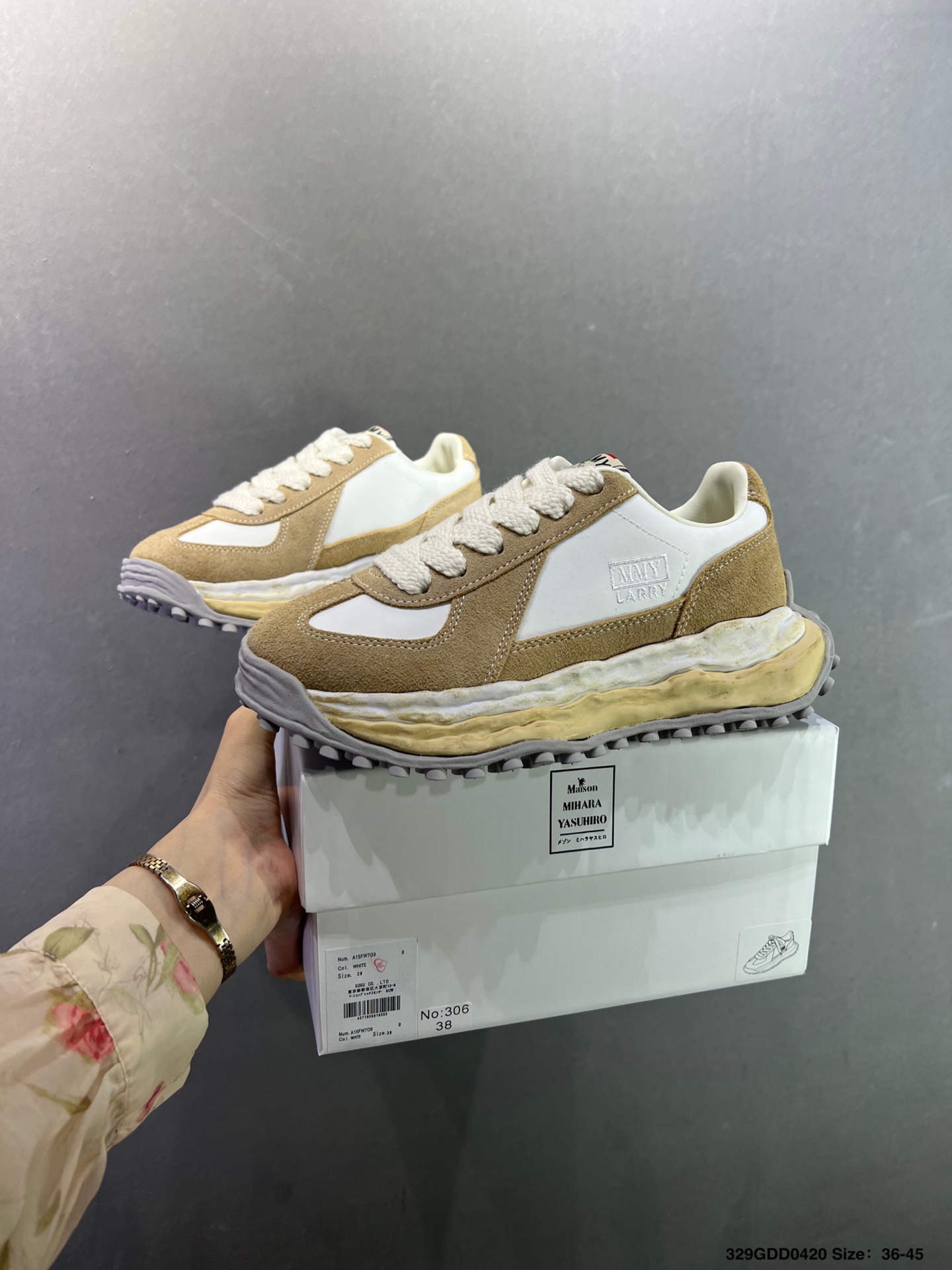 MMY/Maison MIHARA YASUHIRO Original Sole Canvas Low 变形溶解雪糕底低帮帆布拼接面料 休闲百搭板鞋-High Quatity Cheap Brand wholesale wholesaler seller Clothes Bags handbags Sneakers Top Fashion Clothing Shoes from China Factory Chinese suppliers best Quality Beautiful Price MMY/Maison MIHARA YASUHIRO Original Sole Canvas Low 变形溶解雪糕底低帮帆布拼接面料 休闲百搭板鞋
