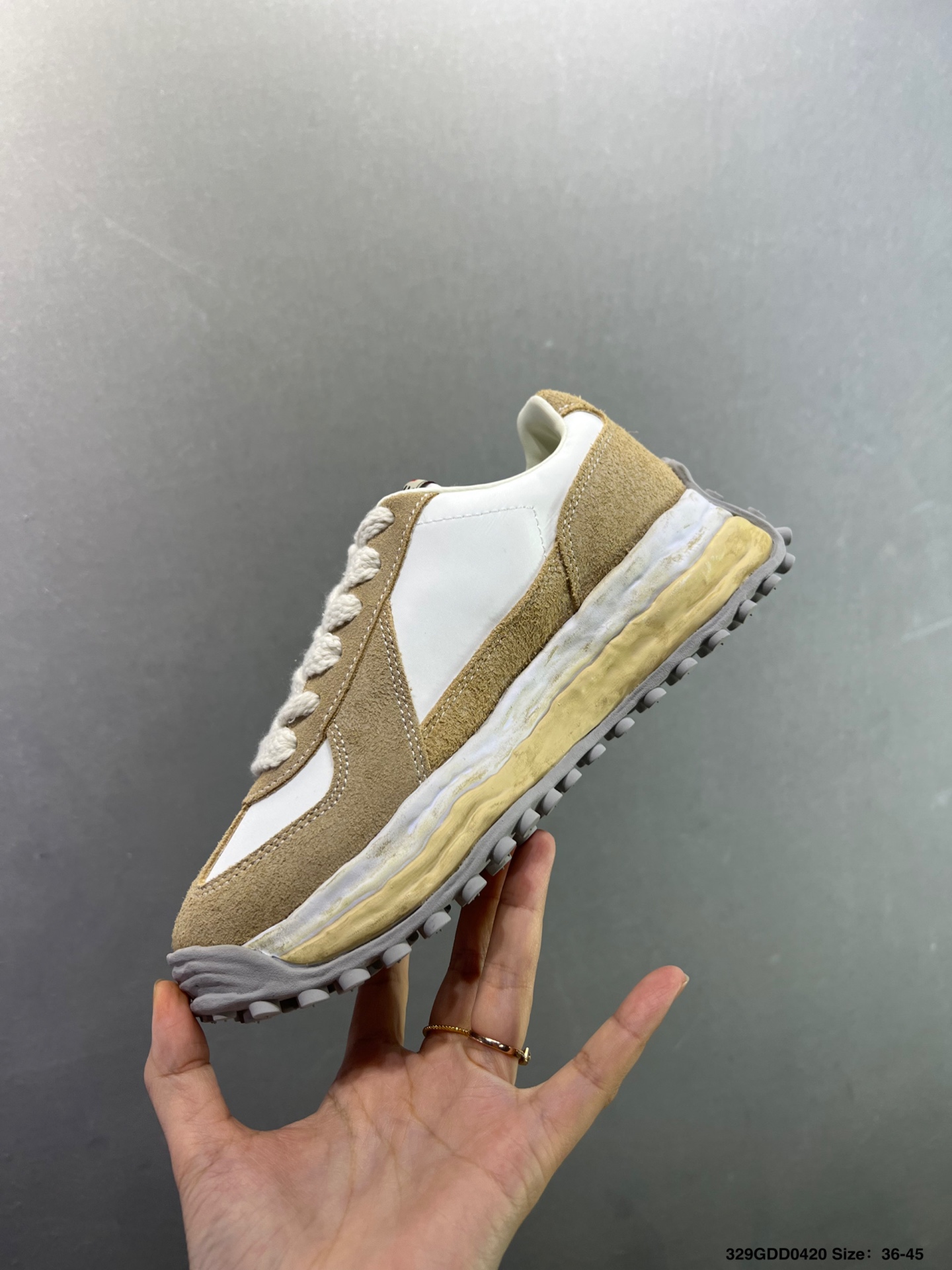 MMY/Maison MIHARA YASUHIRO Original Sole Canvas Low 变形溶解雪糕底低帮帆布拼接面料 休闲百搭板鞋-High Quatity Cheap Brand wholesale wholesaler seller Clothes Bags handbags Sneakers Top Fashion Clothing Shoes from China Factory Chinese suppliers best Quality Beautiful Price MMY/Maison MIHARA YASUHIRO Original Sole Canvas Low 变形溶解雪糕底低帮帆布拼接面料 休闲百搭板鞋