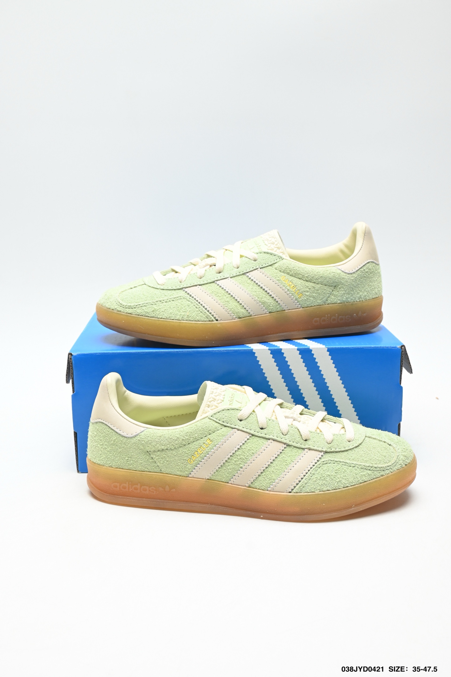 190 Adidas Originals Gazelle INdoor 阿迪达斯 三叶草休闲防滑耐磨低帮板鞋 IE2948