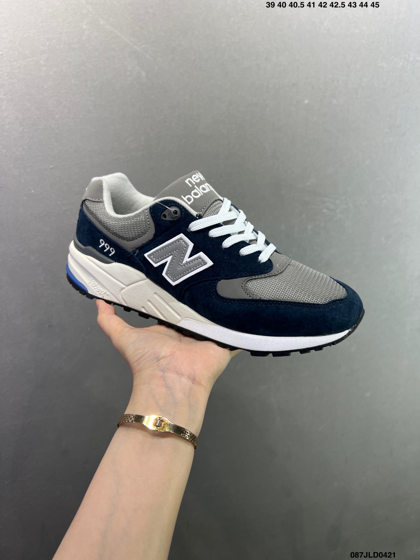 220 New Balance NB 999系列 新百伦圆头系带减震防滑透气低帮跑步鞋 ML999AD