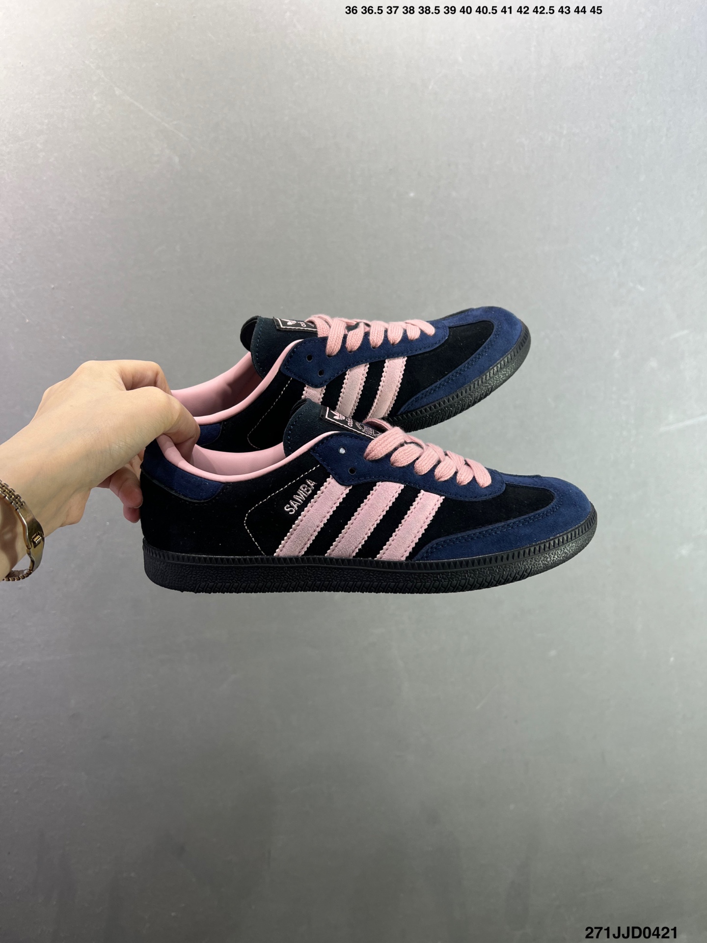 150 Adidas Originals Samba 阿迪达斯 桑巴舞系列绅士德训足球风百搭低帮休闲运动板鞋 JR0891