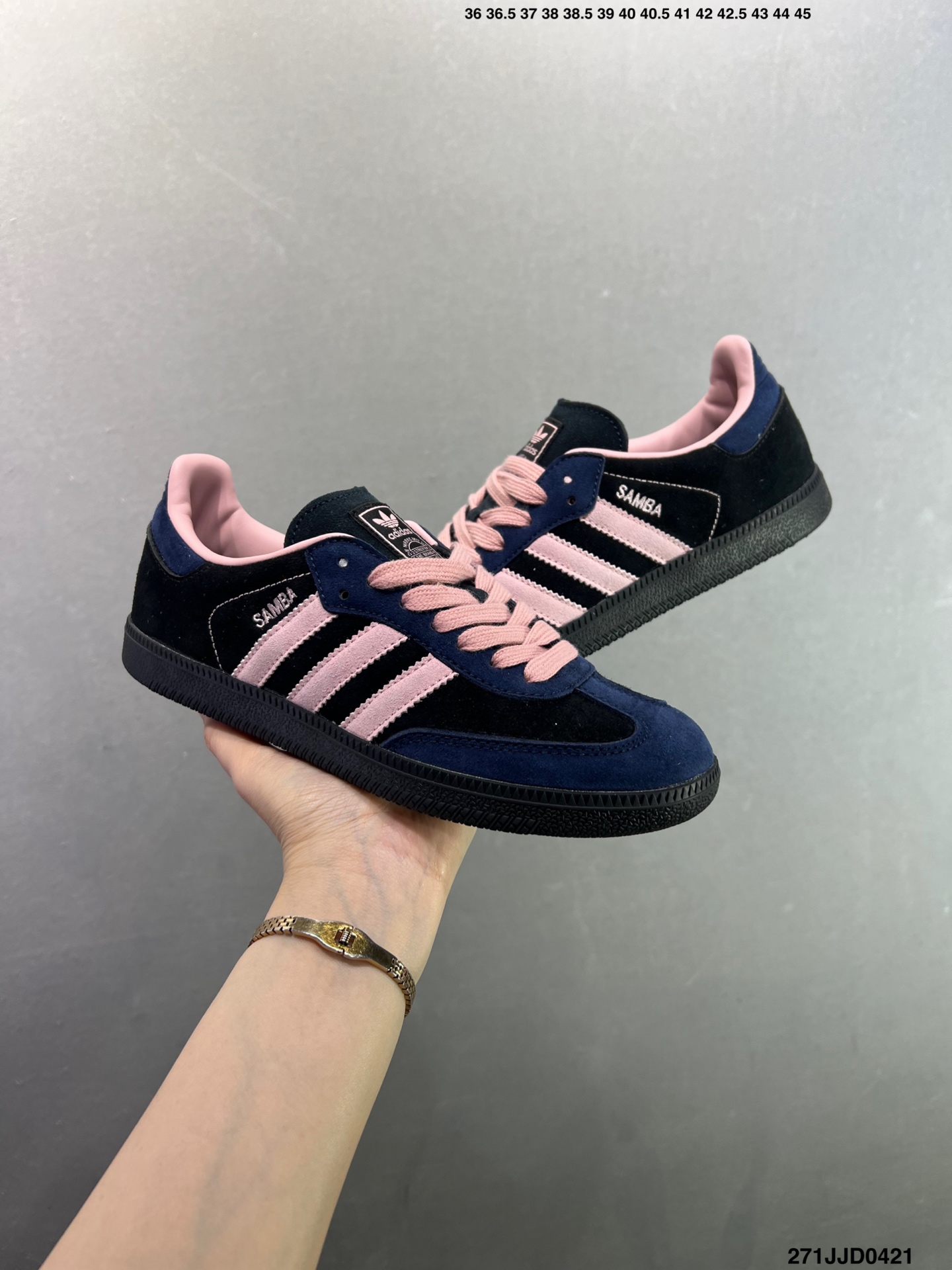 150 Adidas Originals Samba 阿迪达斯 桑巴舞系列绅士德训足球风百搭低帮休闲运动板鞋 JR0891