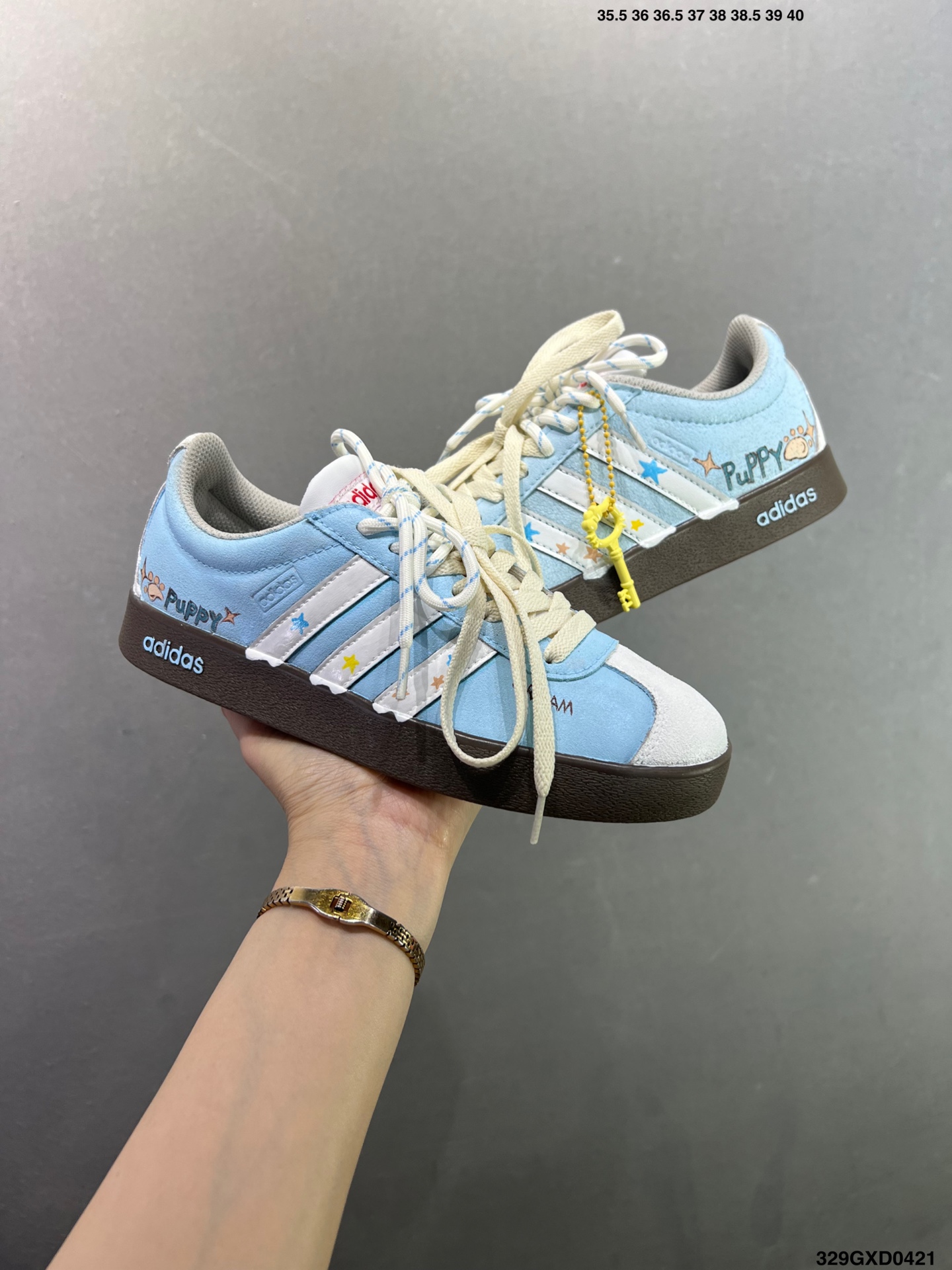 290 Adidas Vl Court Classic ‘DIY’定制 阿迪达斯 运动休闲 低帮德训T头鞋 HQ1802