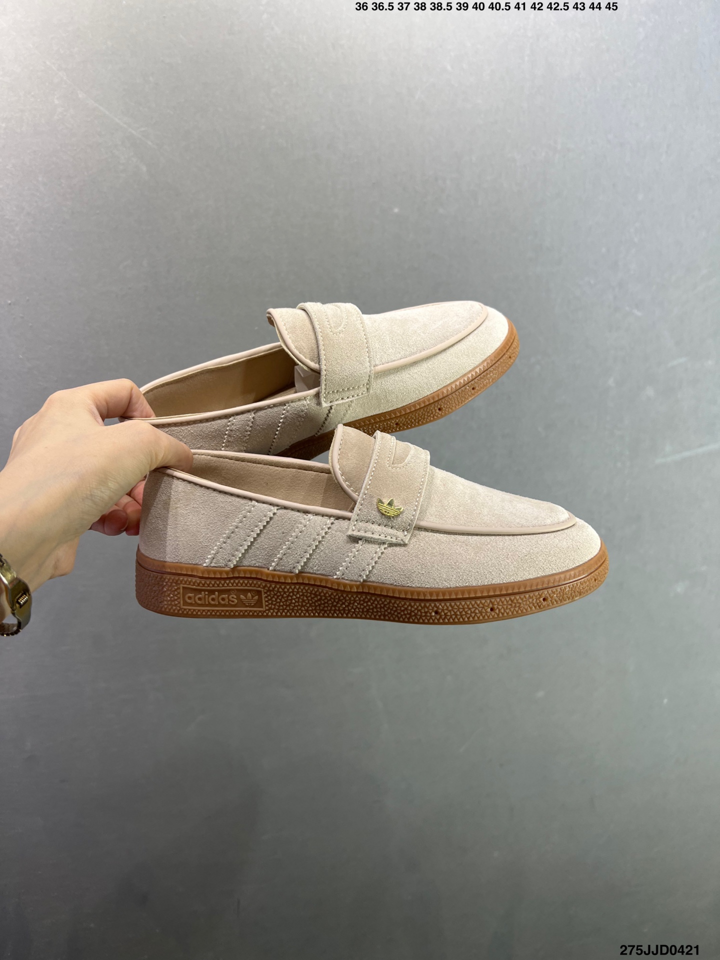 150 阿迪达斯Adidas Originals Handball Spezial Loafer 贴合舒适 阿迪达斯 乐福鞋 KJ0641